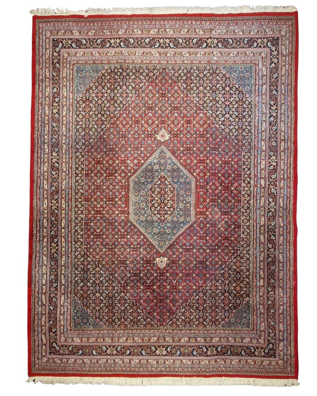 Groot Perzisch tapijt Bidjar 400x300 wollen vloerkleed handgeknoopt