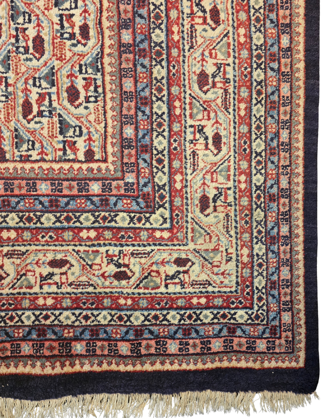 Groot Perzisch Tapijt Mir 350x250 wollen vloerkleed Iran Handgeknoopt