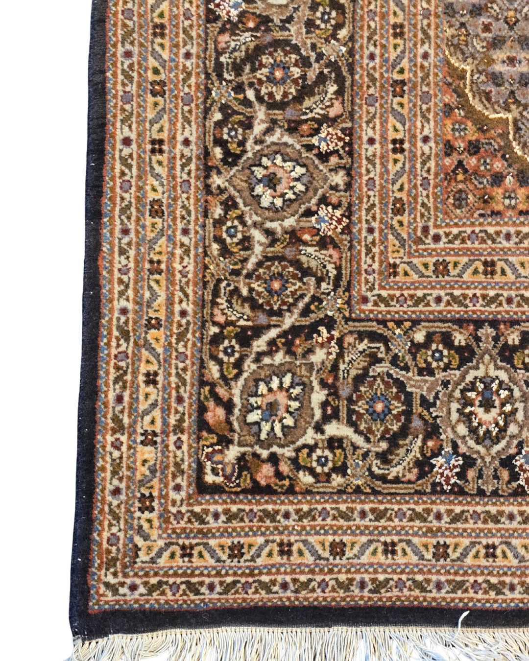 Groot Perzisch tapijt Tabriz Mahi 300x200 wollen vloerkleed Iran Handgeknoopt