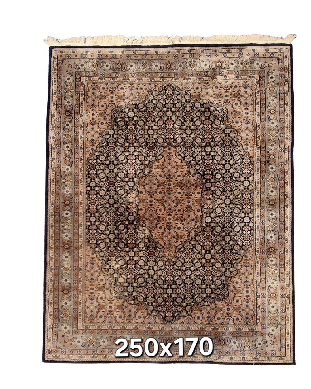 Perzisch tapijt Bidjar 245x170 wollen vloerkleed handgeknoopt