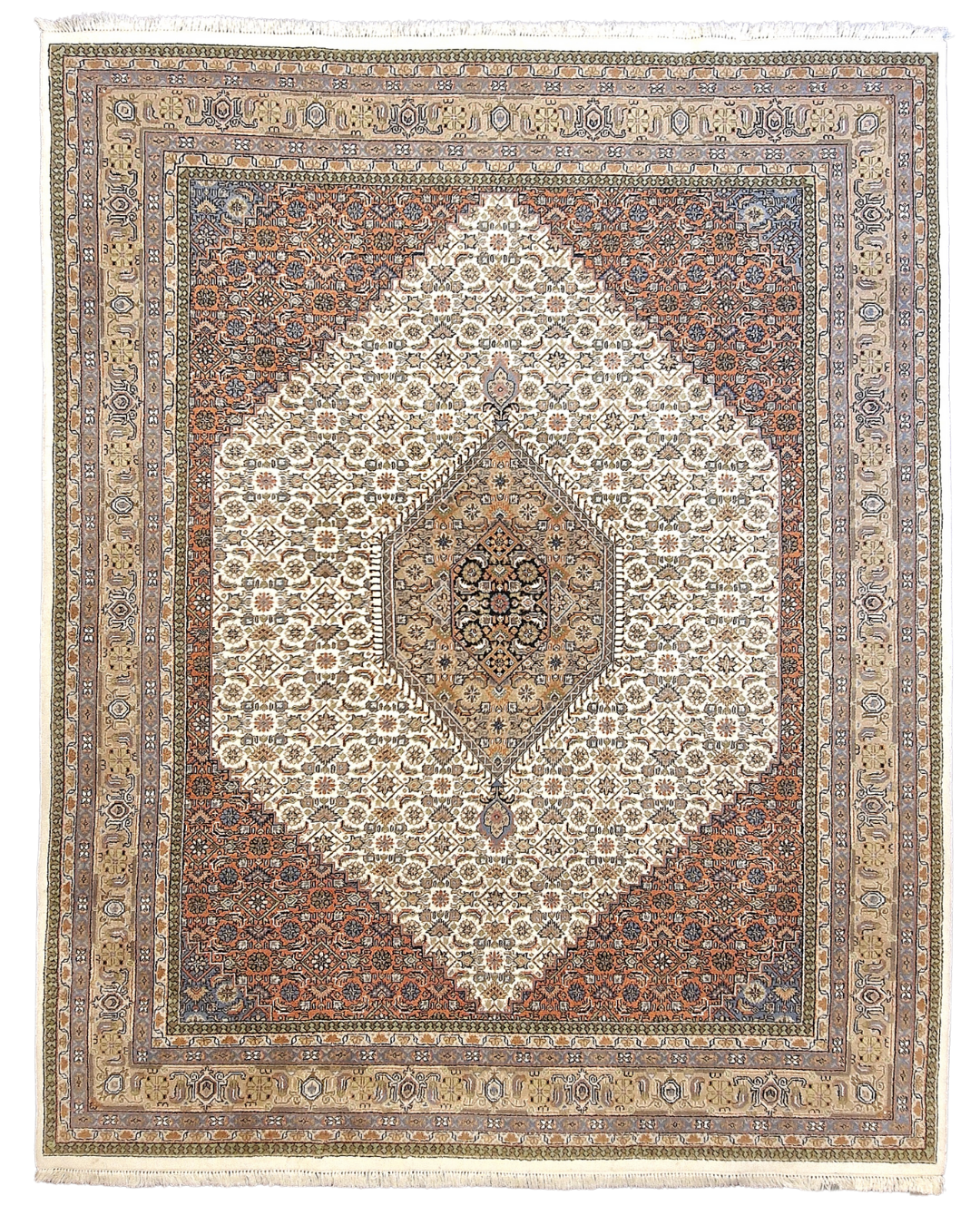 Groot Perzisch tapijt Bidjar 320x244 wollen vloerkleed handgeknoopt