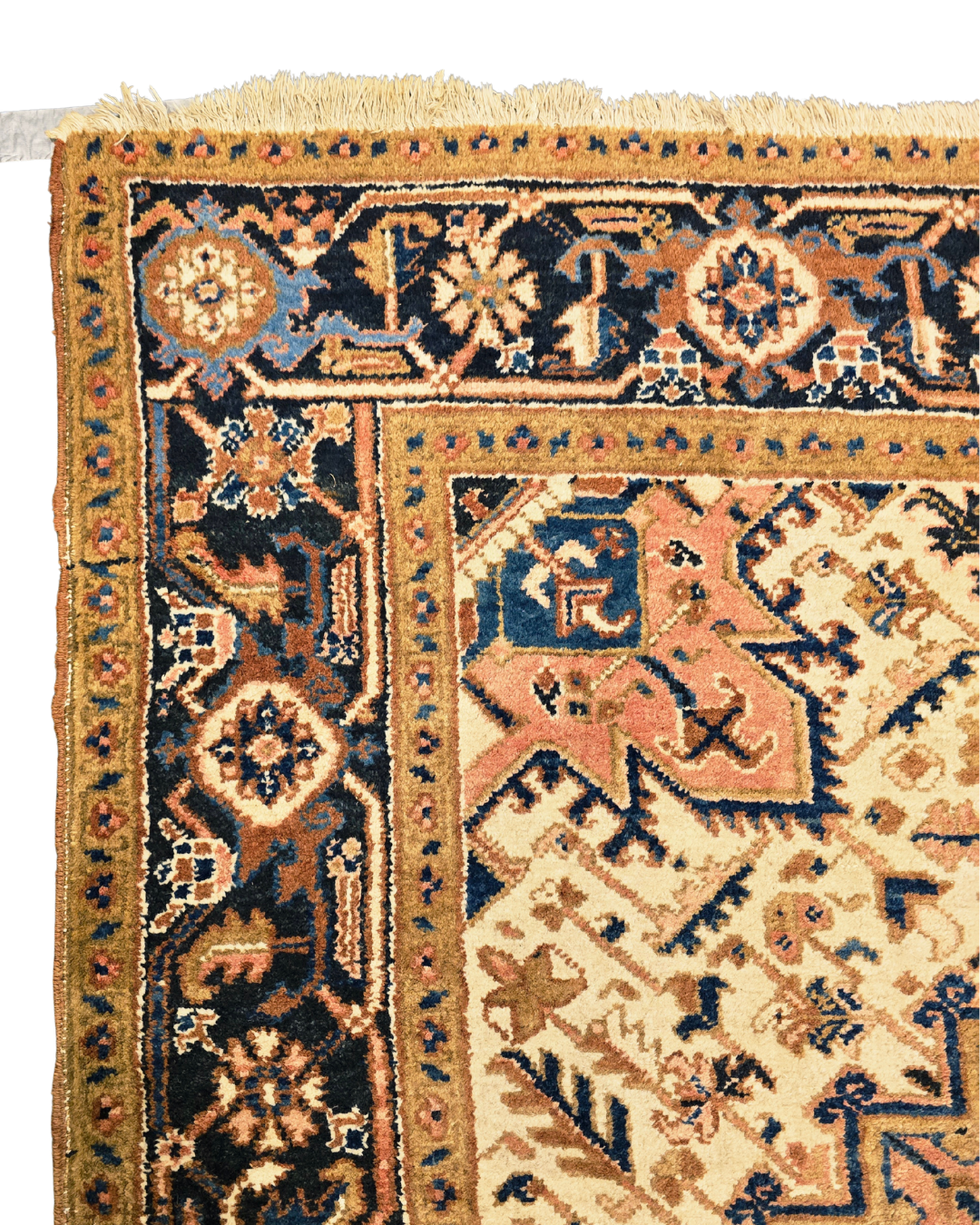 Groot Perzisch tapijt Heriz 320x220 wollen vloerkleed Iran handgeknoopt