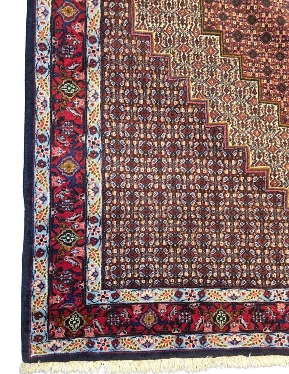 Perzisch tapijt Senneh 300x200 wollen vloerkleed Iran handegeknoopt