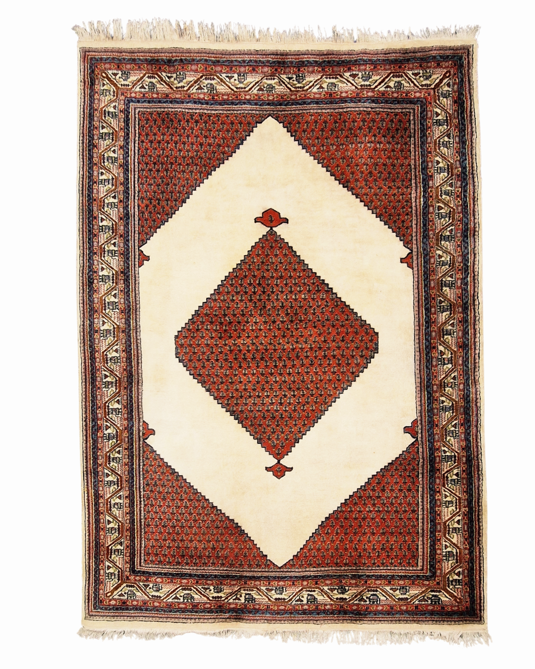 Perzisch tapijt Mir 300x200 wollen vloerkleed handgeknoopt