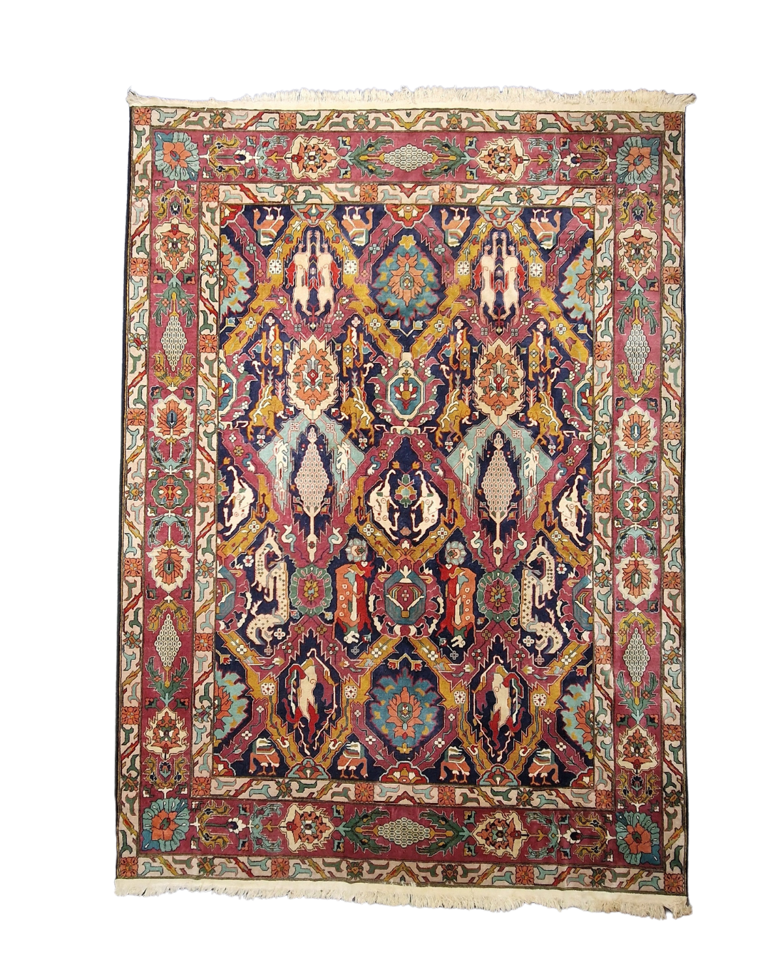 Groot Perzisch tapijt Vishapagorg Armenië wollen vloerkleed Handgeknoopt