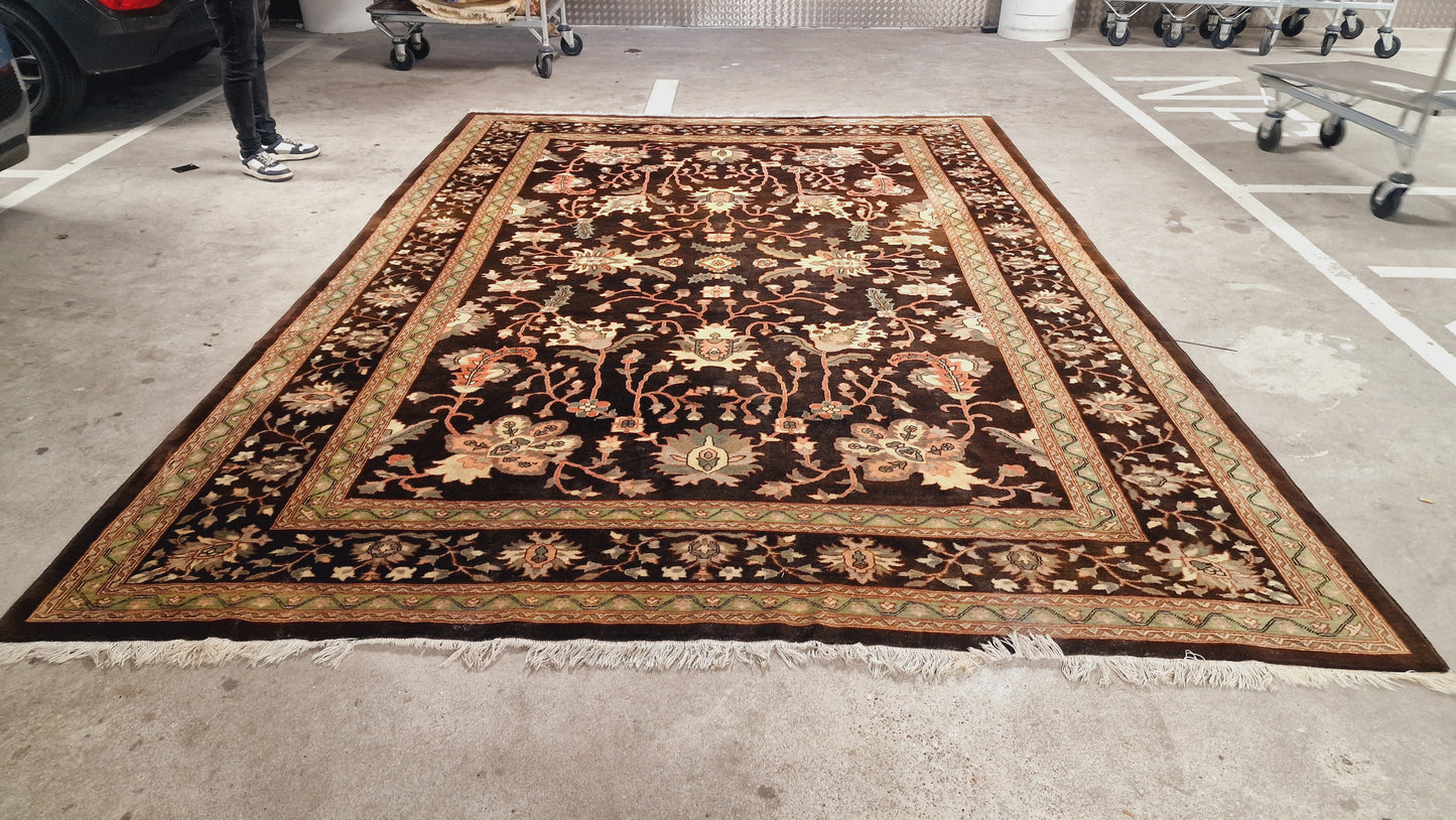 Groot perzisch tapijt Tabriz 425x310 vloerkleed handgeknoopt iran wollen vloerkleed