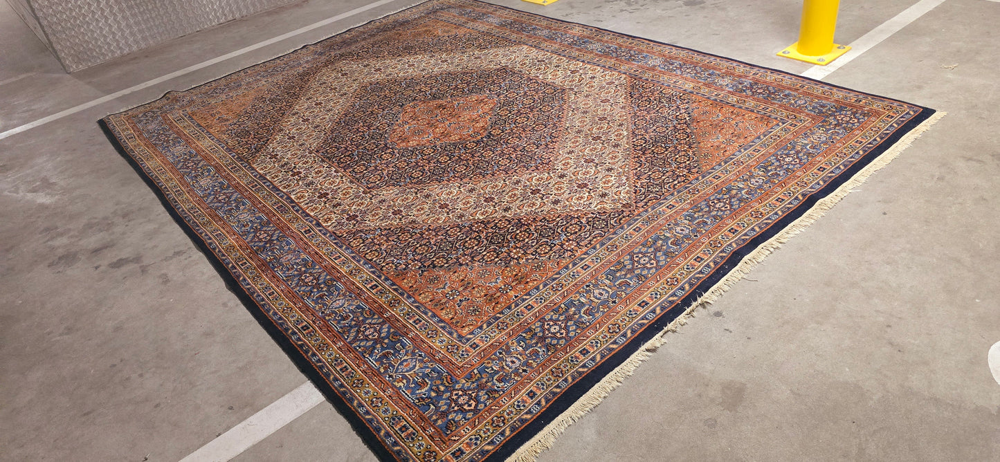 Groot perzisch tapijt Moud 345x254 wollen vloerkleed