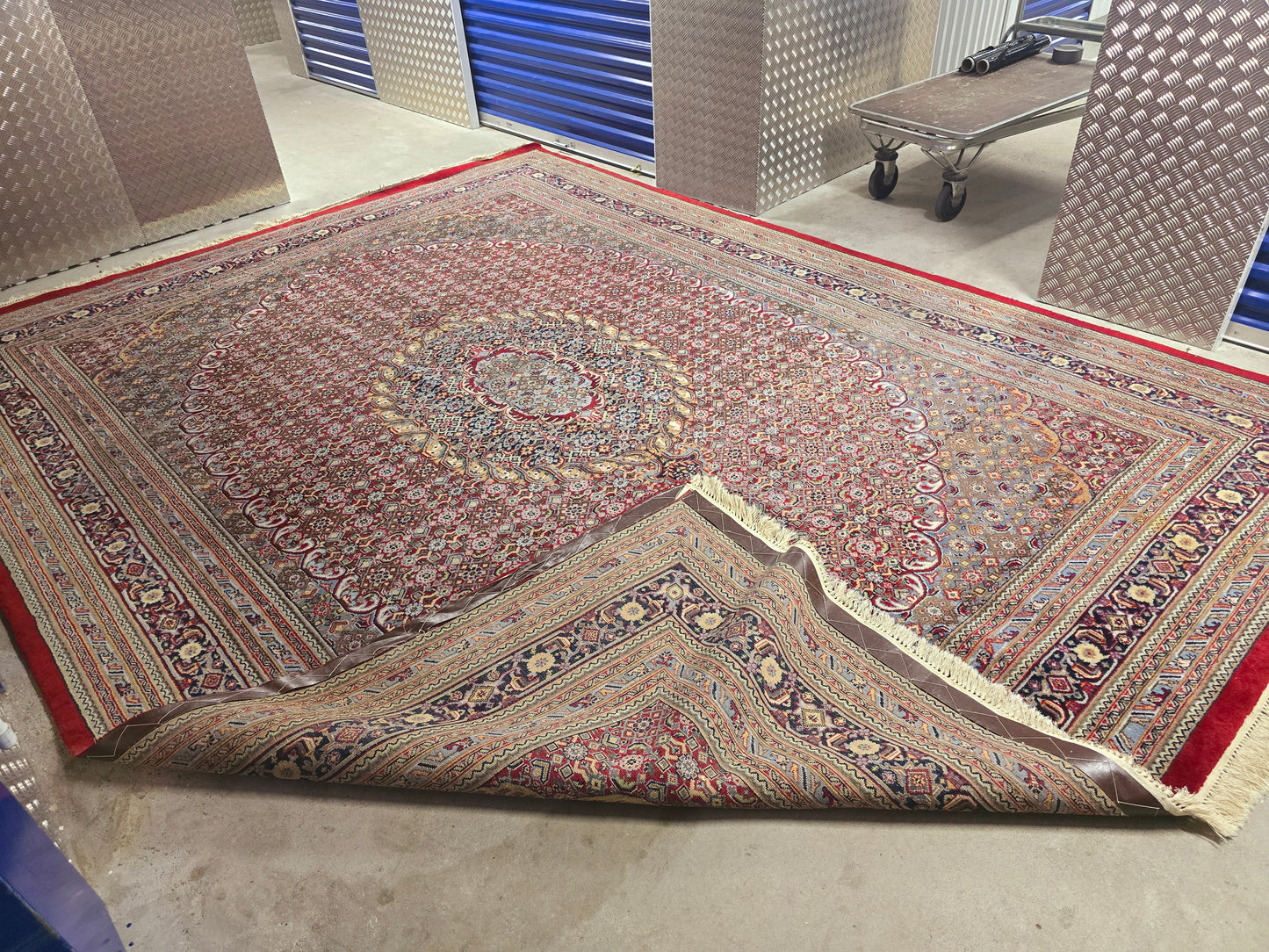 Groot perzisch tapijt bidjar 400x300 vloerkleed handgeknoopt
