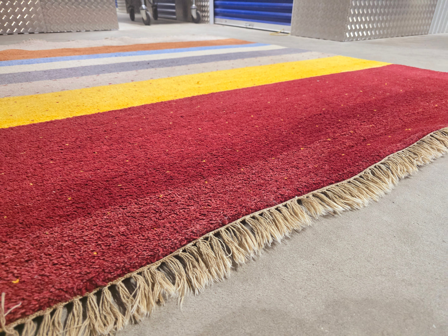 Perzisch tapijt Gabbeh 240x170 wollen vloerkleed Handgeknoop