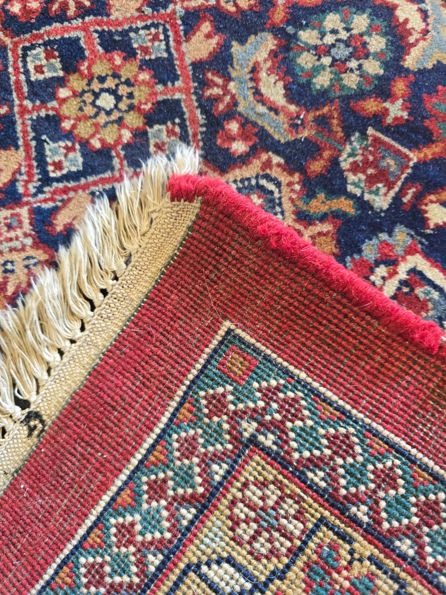 Groot perzisch tapijt bidjar vloerkleed 350x250 handgeknoopt