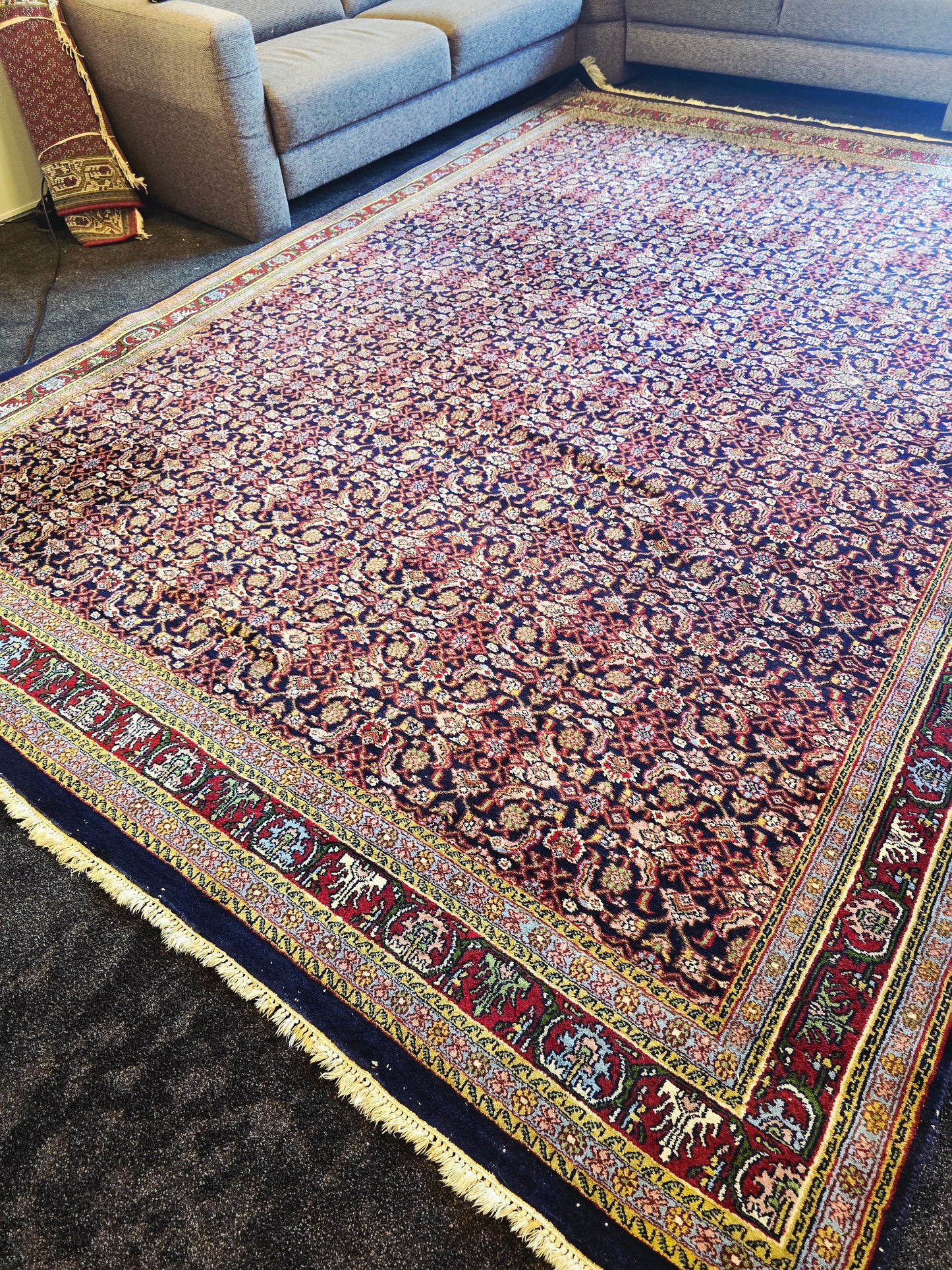 Groot Perzisch Tapijt Tabriz 340x240 handgeknoopt wollen vloerkleed