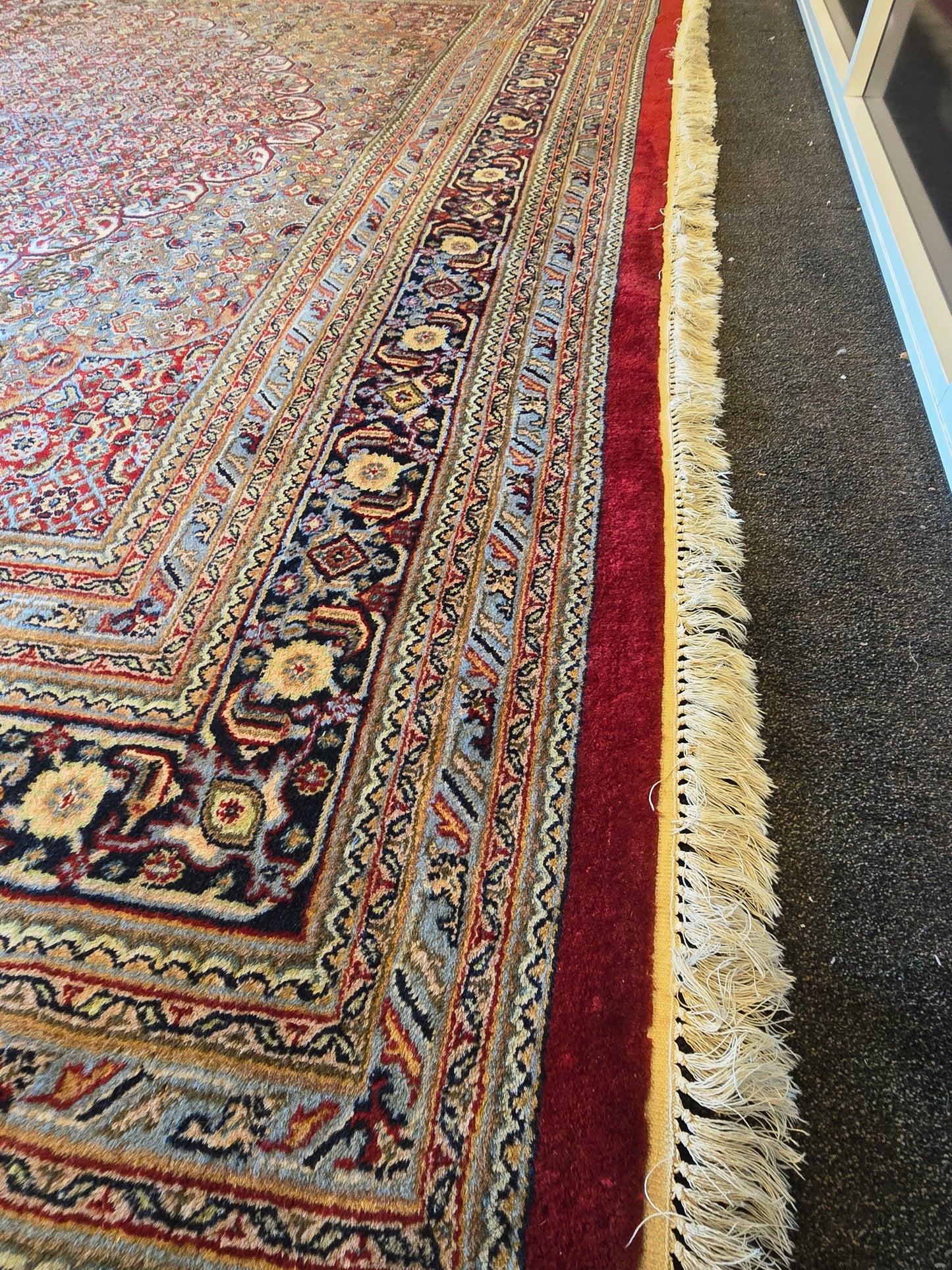 Groot perzisch tapijt bidjar 400x300 vloerkleed handgeknoopt