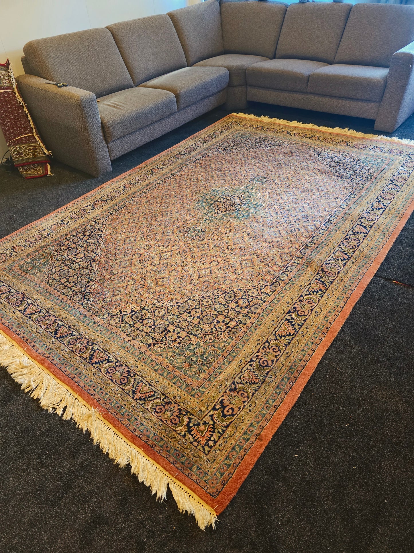 Perzisch tapijt Bidjar 300x200 handgeknoopt wollen vloerkleed