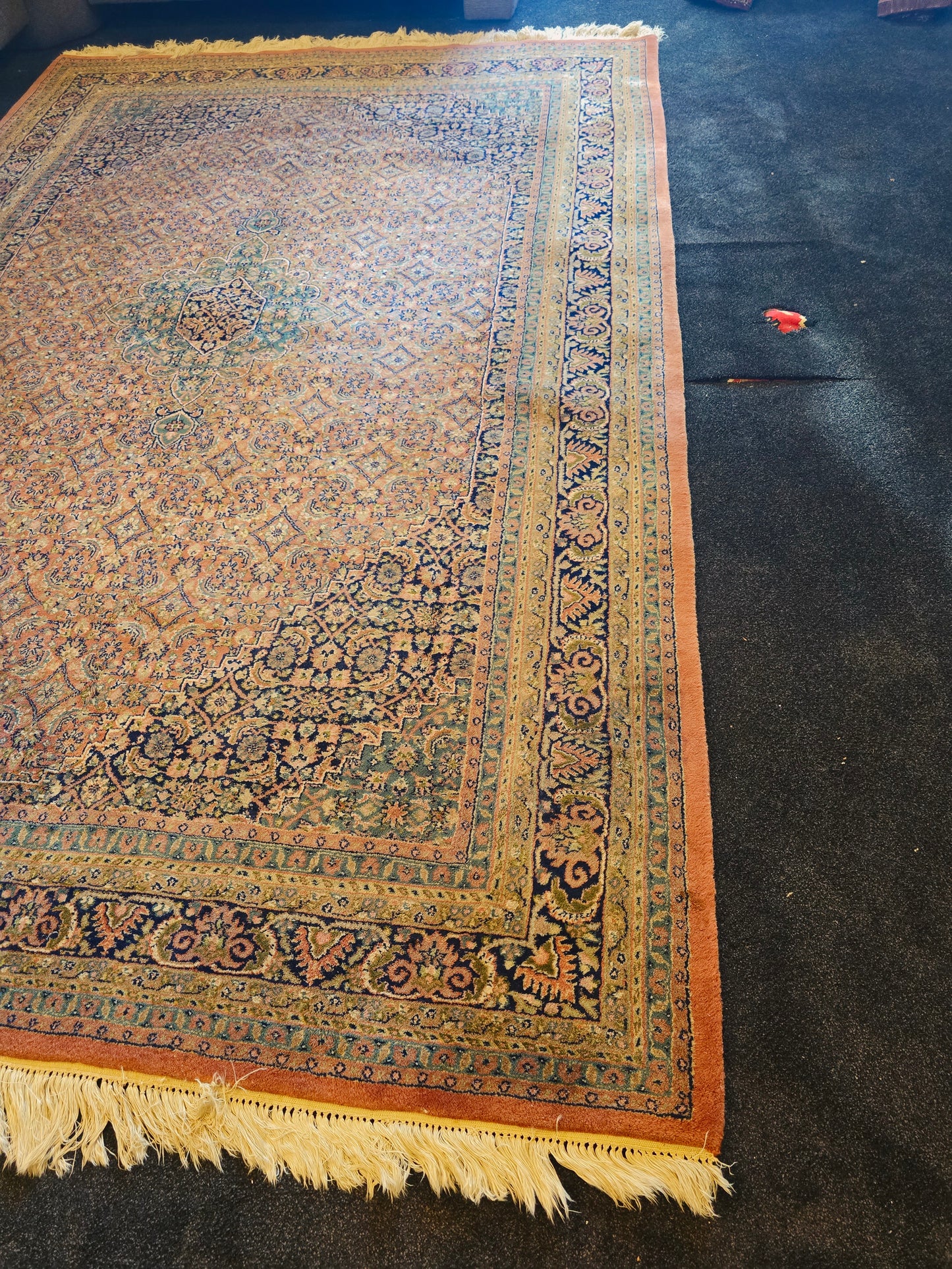 Perzisch tapijt Bidjar 300x200 handgeknoopt wollen vloerkleed