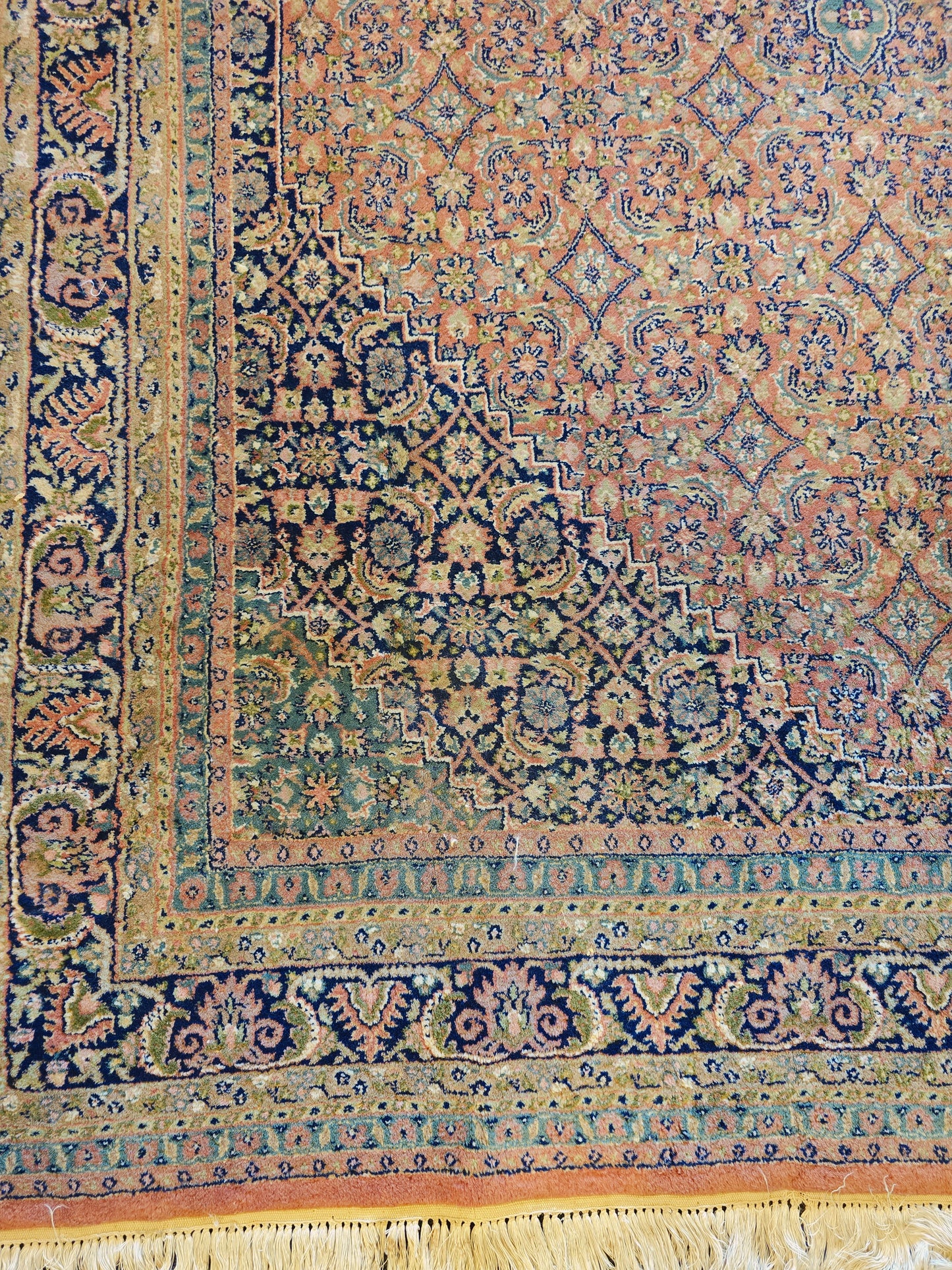 Perzisch tapijt Bidjar 300x200 handgeknoopt wollen vloerkleed