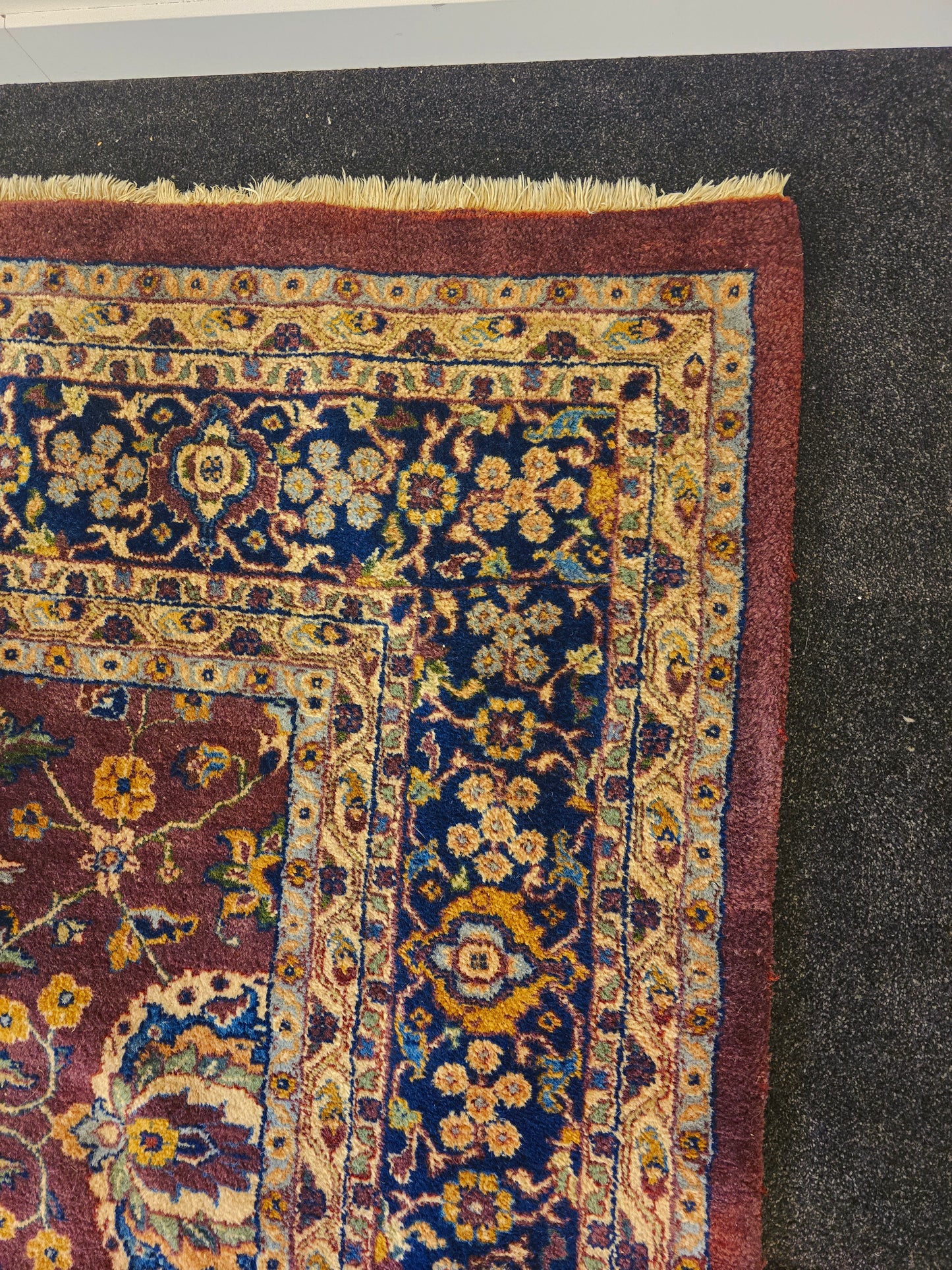 Groot perzisch Tapijt Tabriz 350x250 handgeknoot wollen vloerkleed
