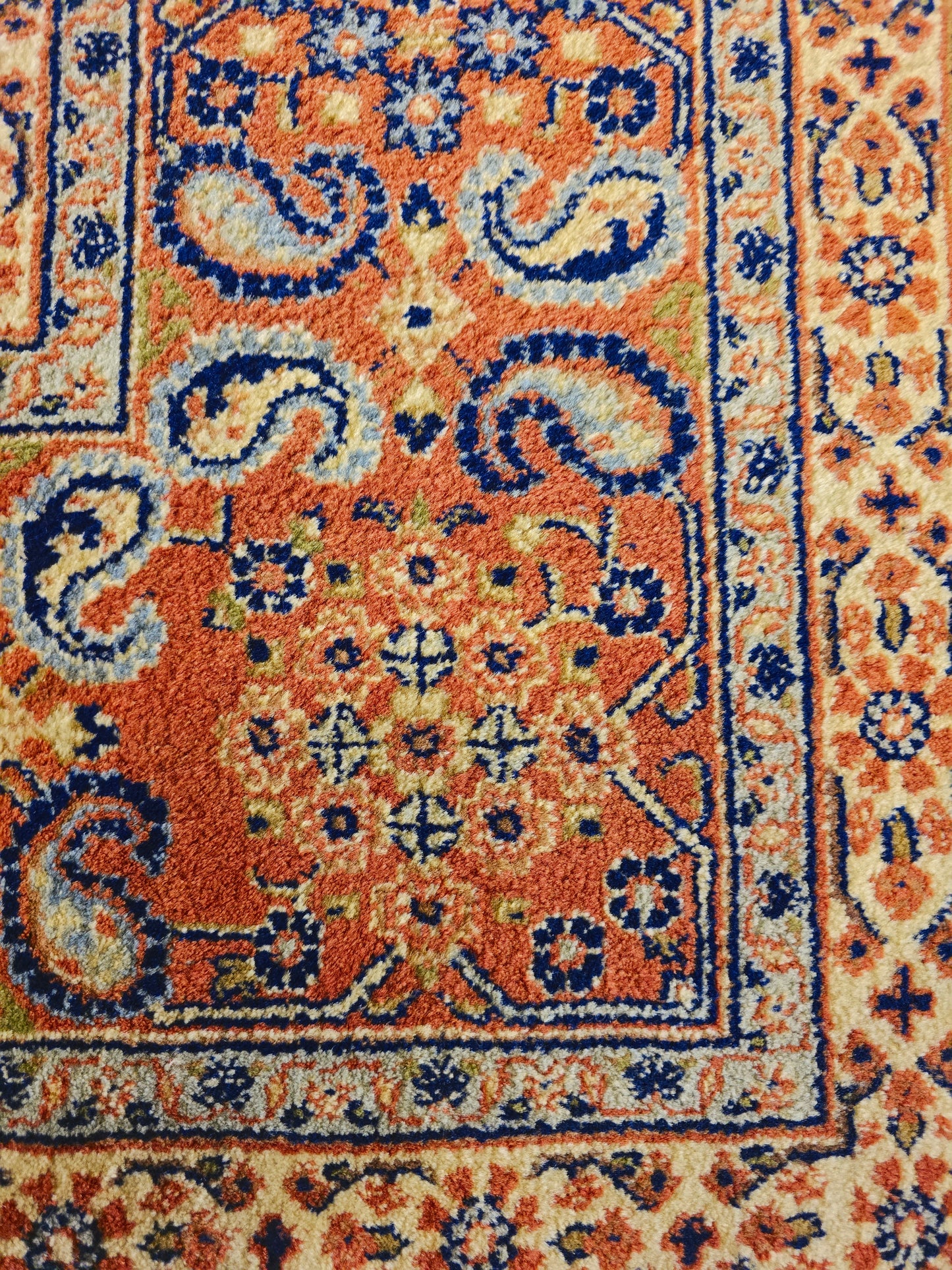 Perzisch tapijt Ispahan 310x200 handgeknoopt wollen vloerkleed