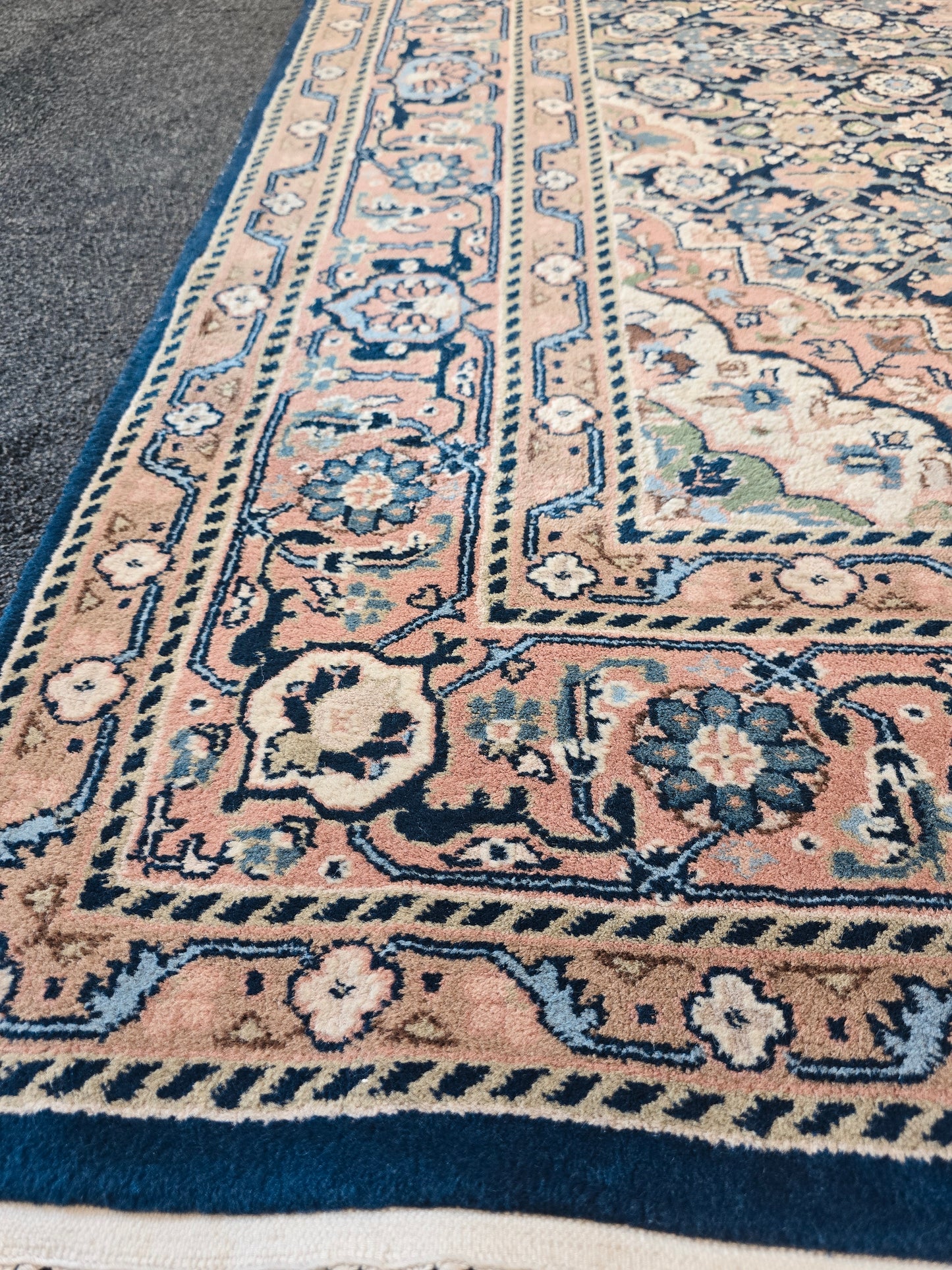 Perzisch tapijt bidjar 244x170 wollen vloerkleed