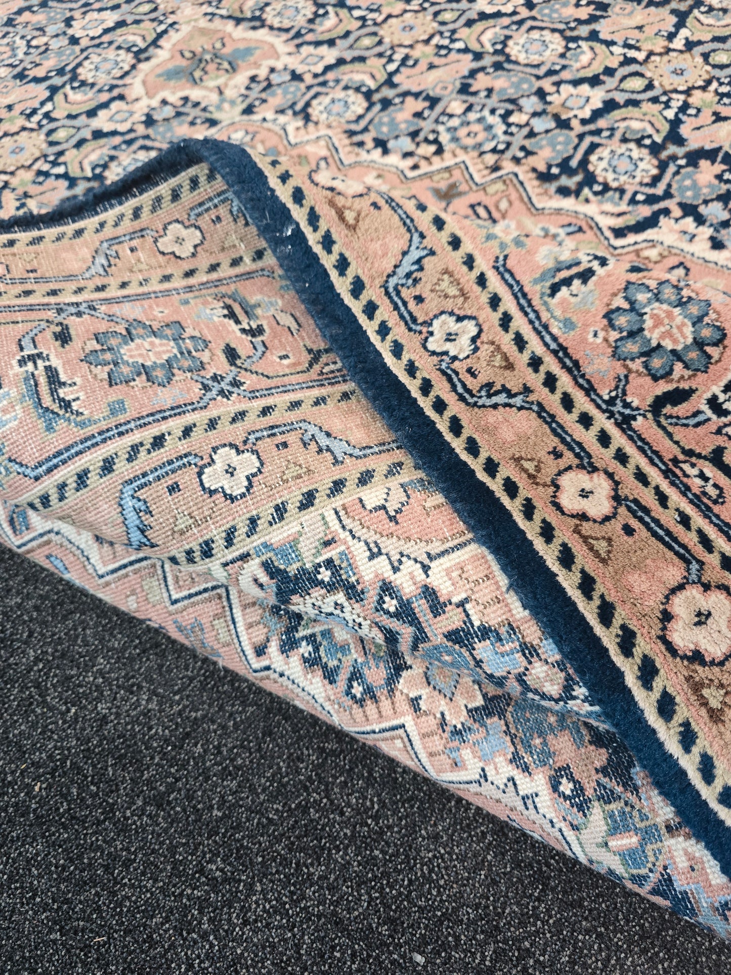 Perzisch tapijt bidjar 244x170 wollen vloerkleed