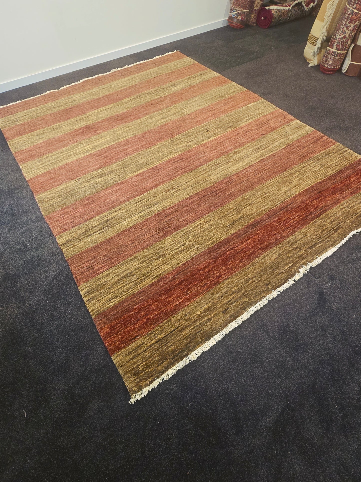 Perzisch Tapijt Gabbeh 270x190 wollen vloerkleed iran