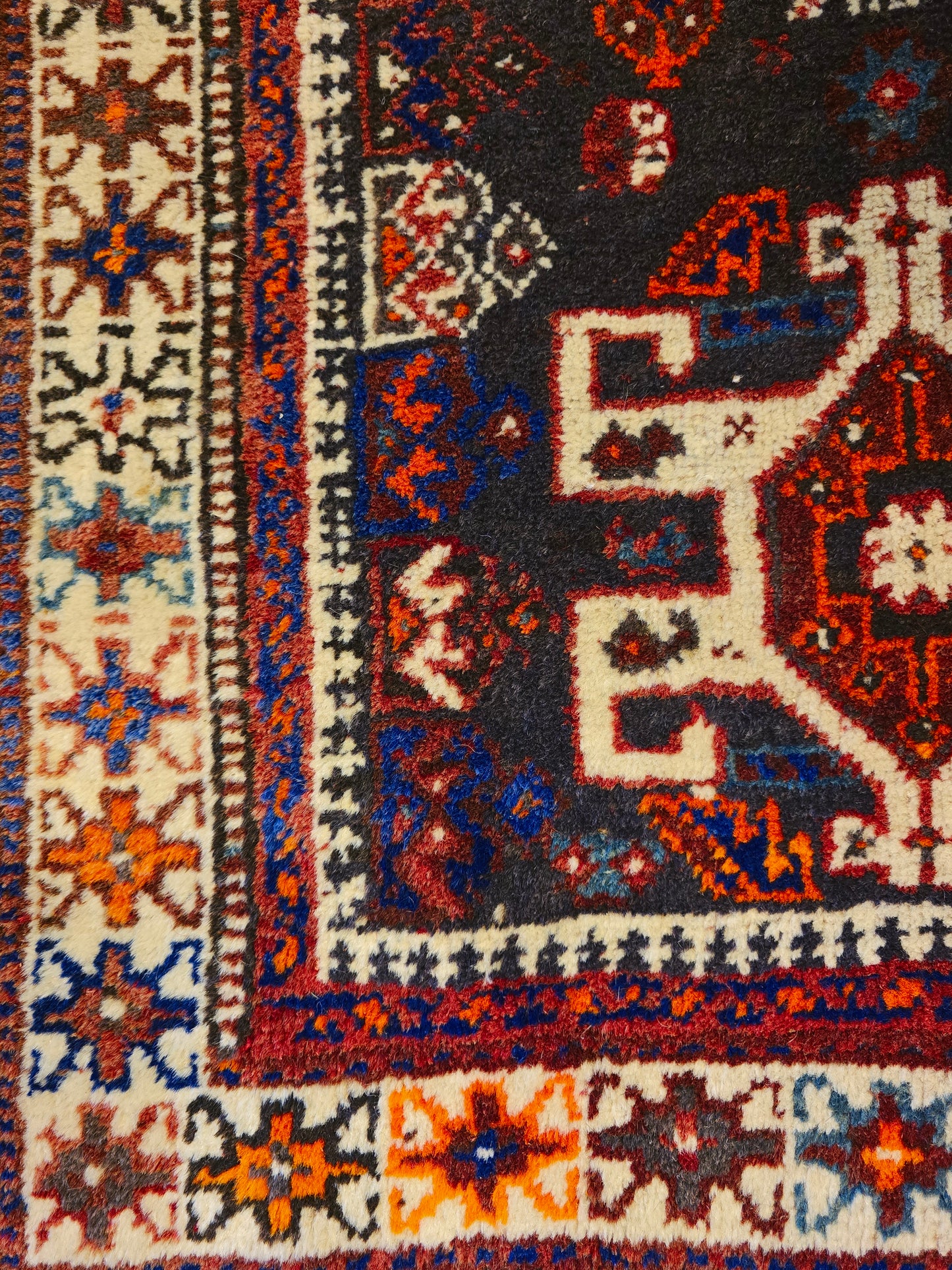 perzisch tapijt Shiraz 305x215 wollen vloerkleed iran handgeknoopt