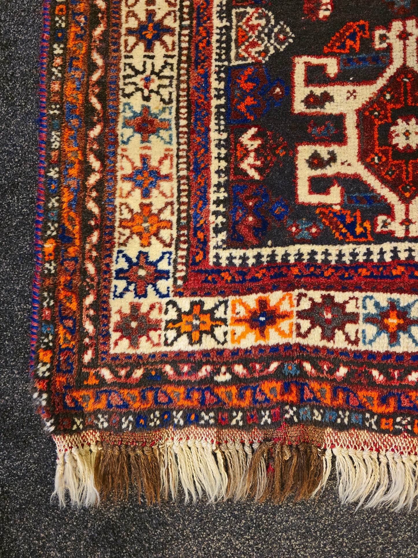 perzisch tapijt Shiraz 305x215 wollen vloerkleed iran handgeknoopt