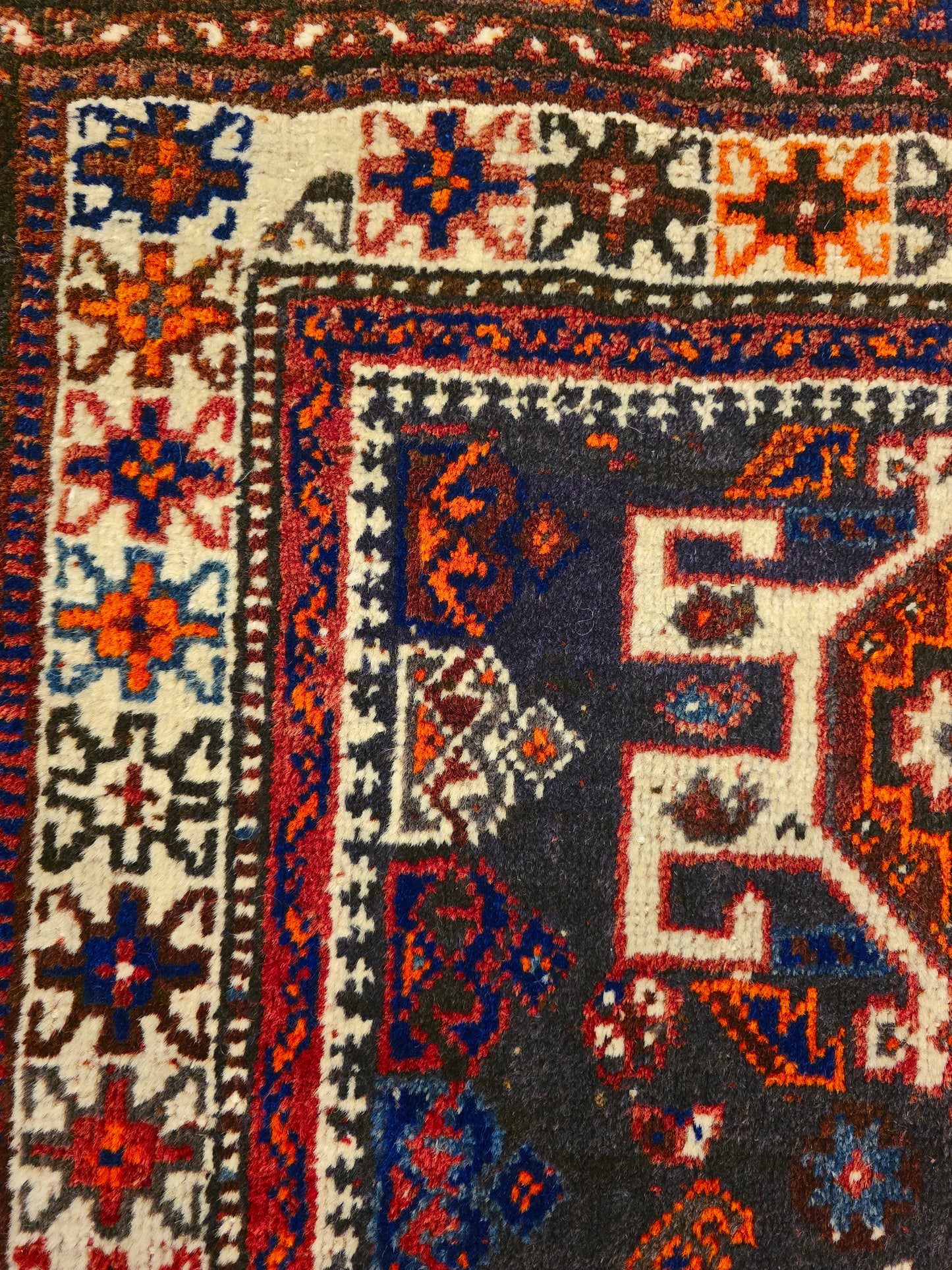 perzisch tapijt Shiraz 305x215 wollen vloerkleed iran handgeknoopt