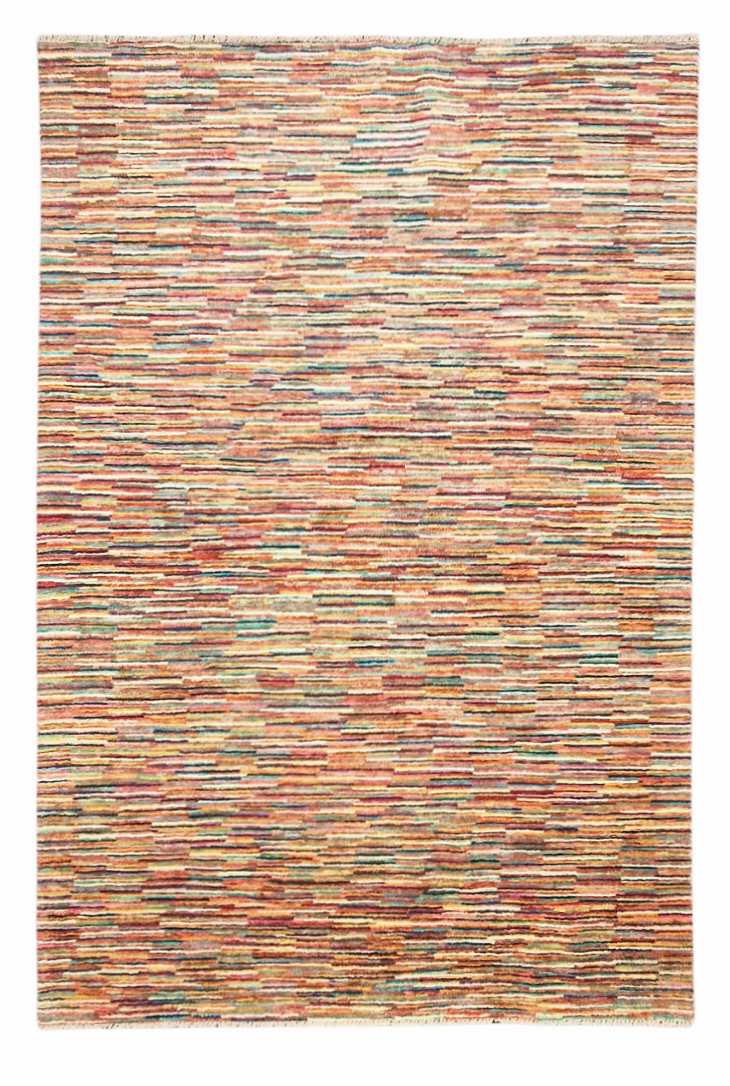 Perzisch Tapijt Gabbeh Lines 300x200 wollen vloerkleed (Nieuw onbelopen)