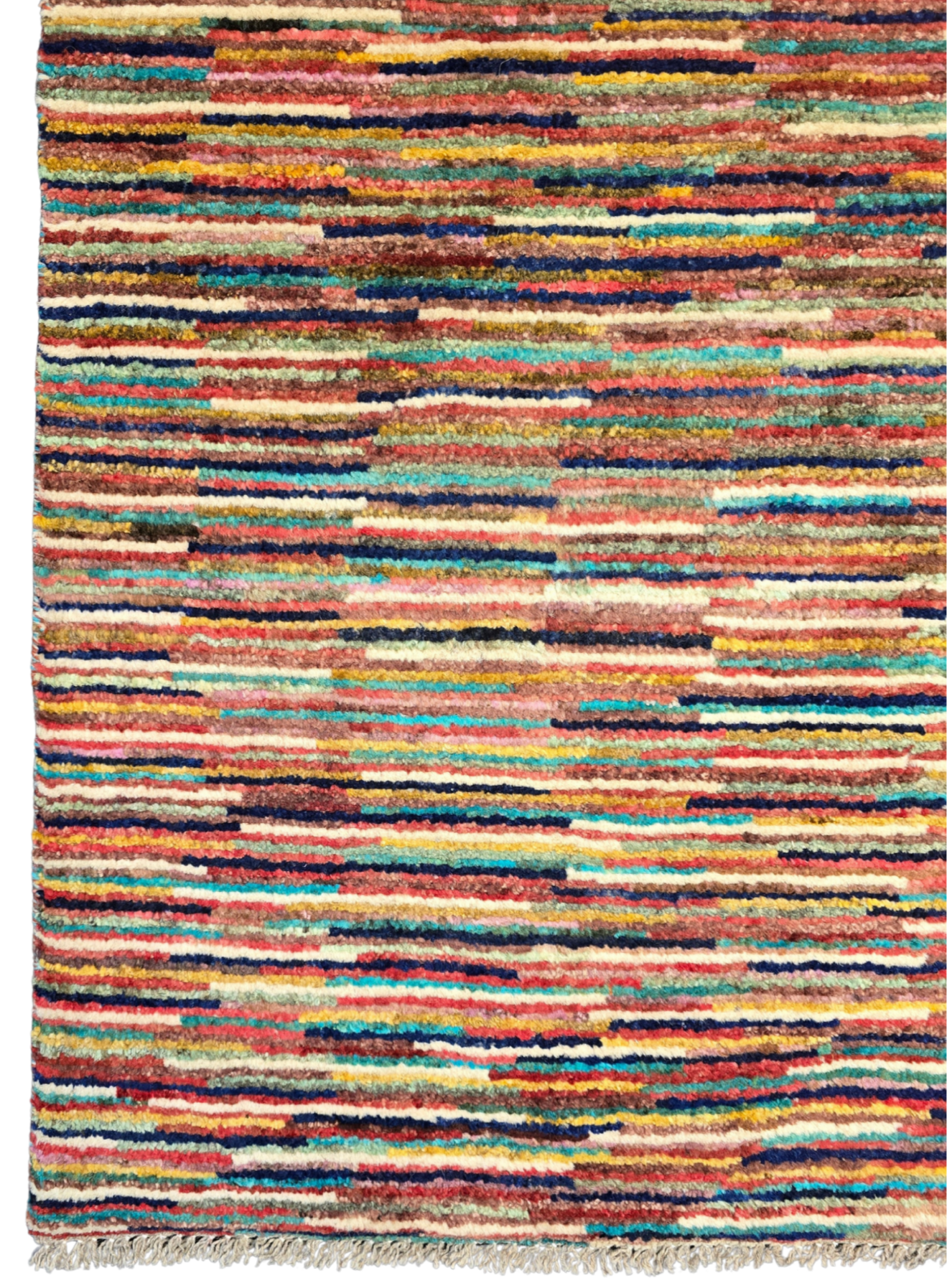 Perzisch Tapijt Gabbeh Lines 300x200 wollen vloerkleed (Nieuw onbelopen)
