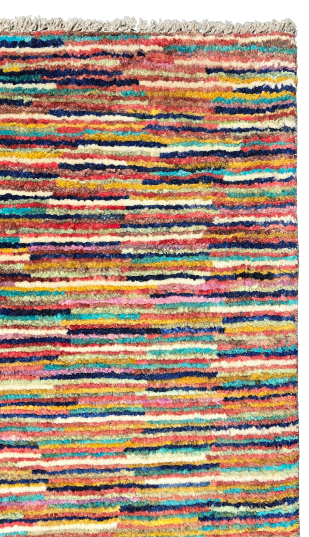 Perzisch Tapijt Gabbeh Lines 300x200 wollen vloerkleed (Nieuw onbelopen)