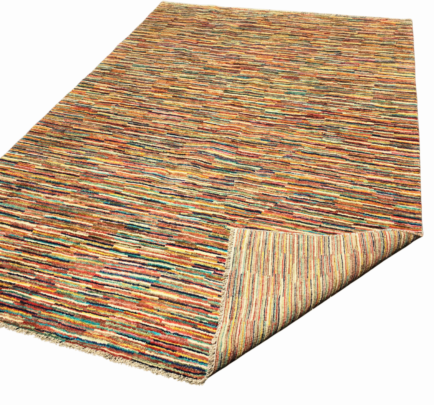 Perzisch Tapijt Gabbeh Lines 300x200 wollen vloerkleed (Nieuw onbelopen)
