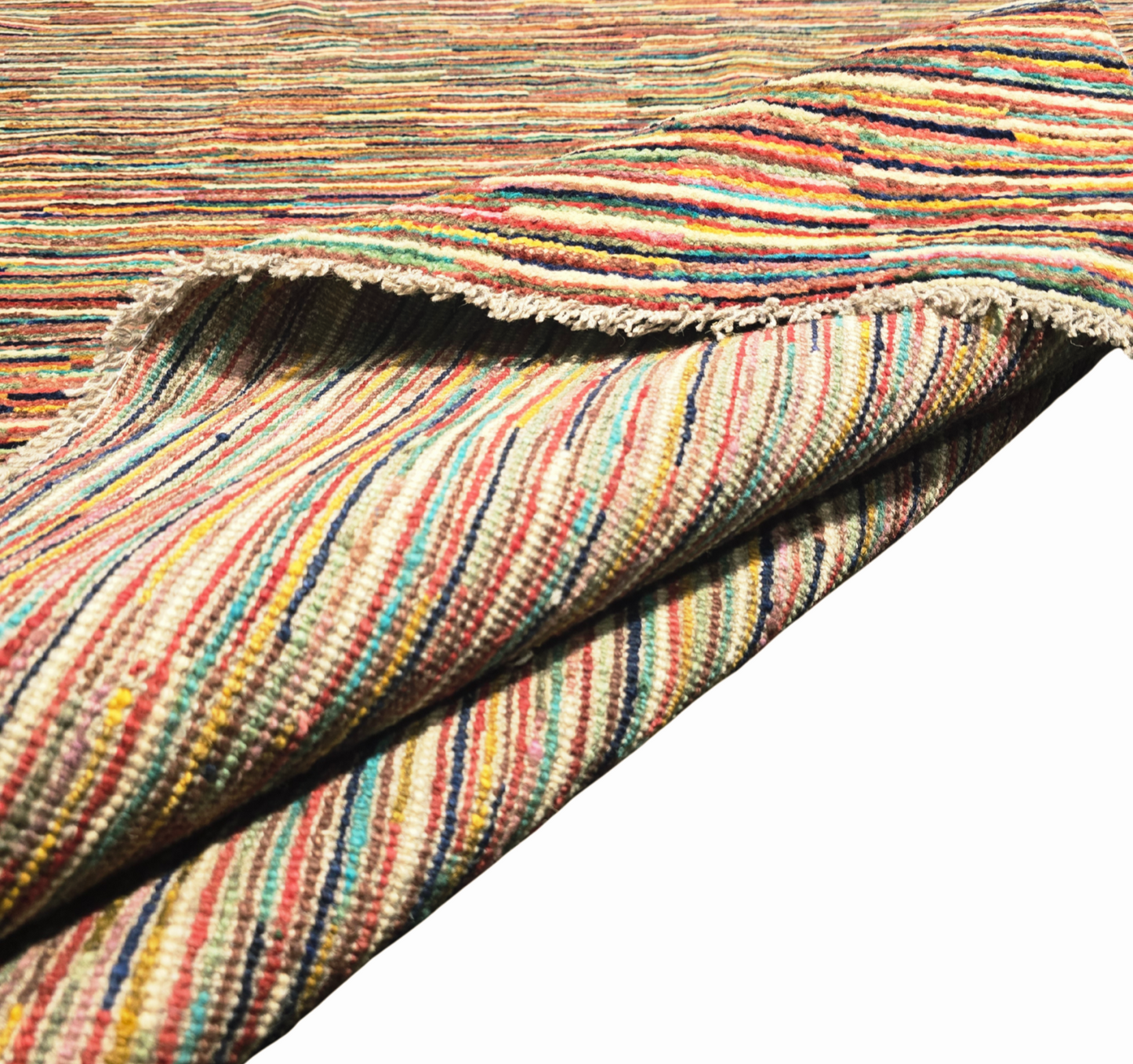 Perzisch Tapijt Gabbeh Lines 300x200 wollen vloerkleed (Nieuw onbelopen)