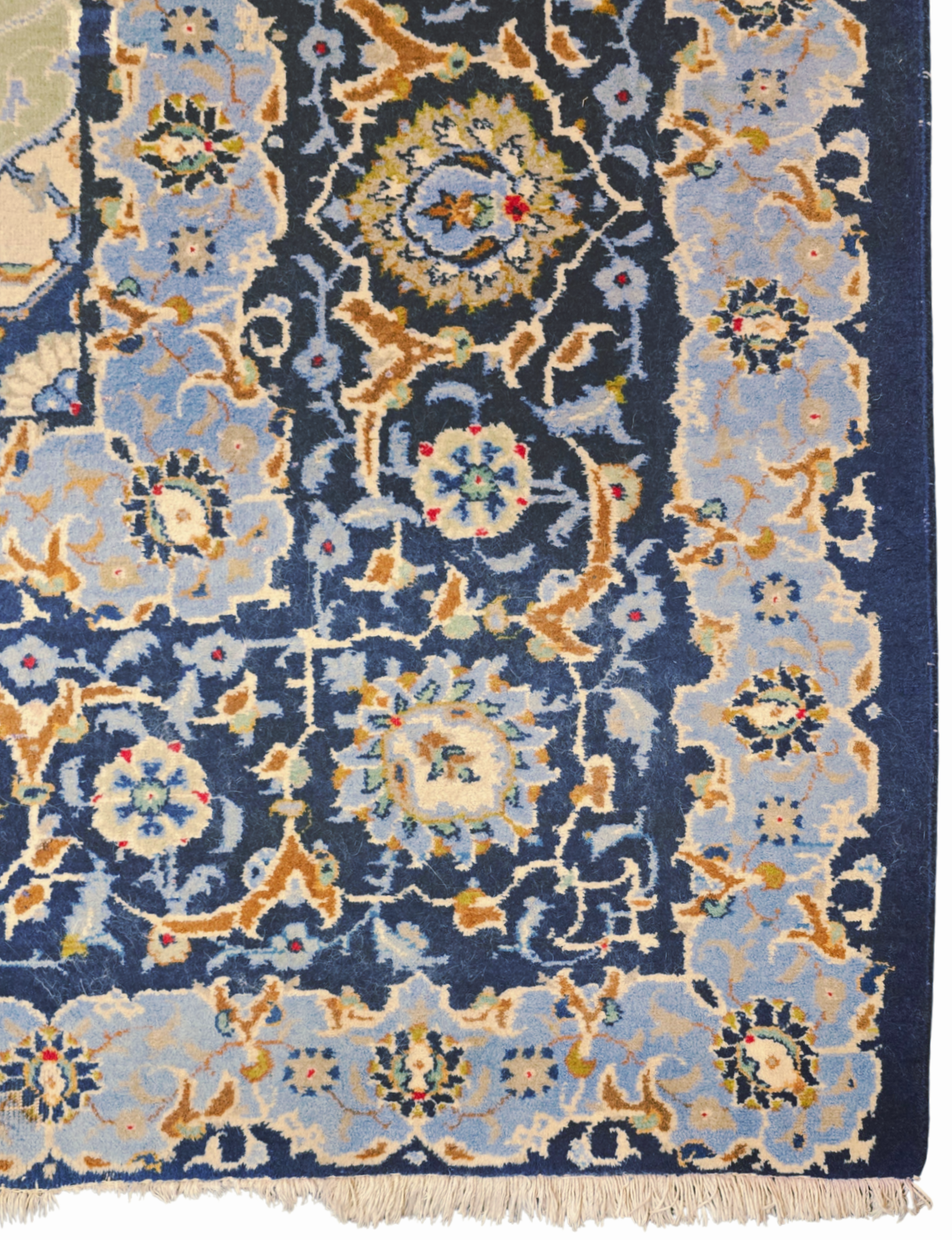 Perzisch Tapijt Kirman 340x250 wollen vloerkleed handegeknoopt iran