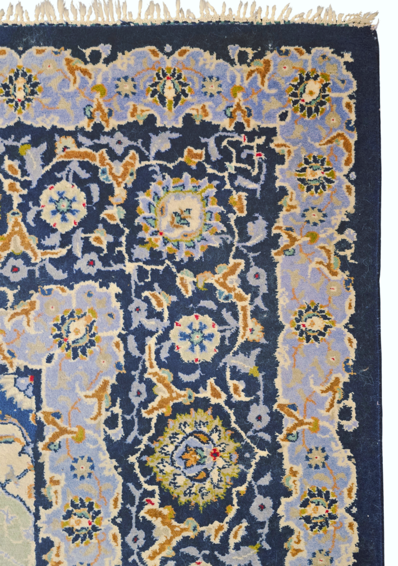 Perzisch Tapijt Kirman 340x250 wollen vloerkleed handegeknoopt iran