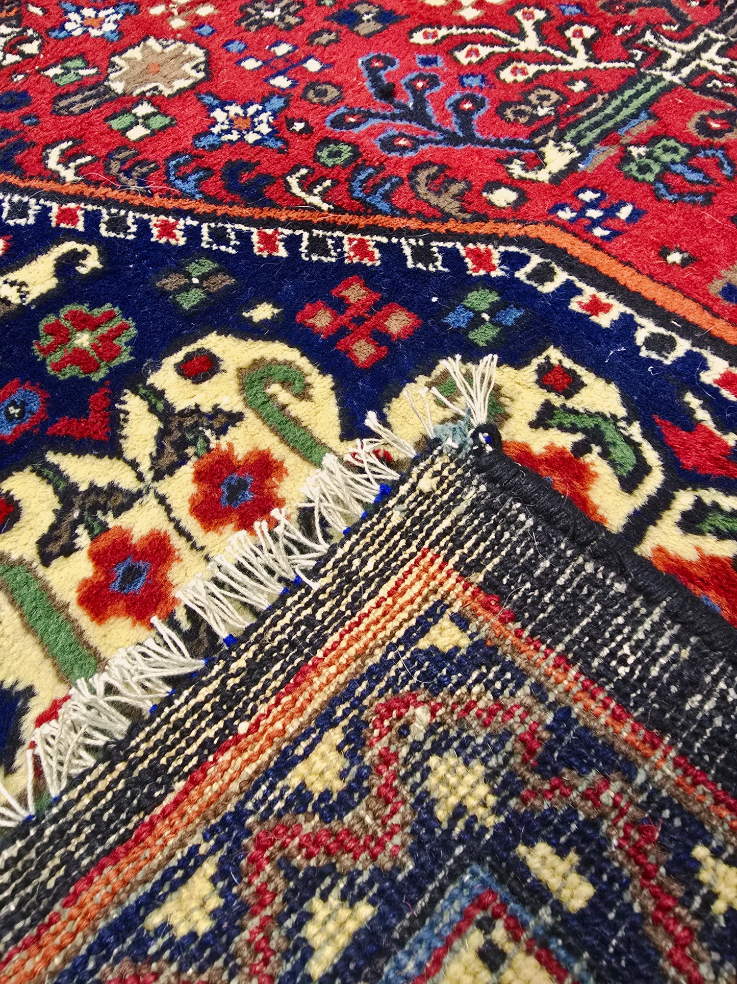 Groot Perzisch Tapijt Shiras 350x250 wollen vloerkleed handgeknoopt