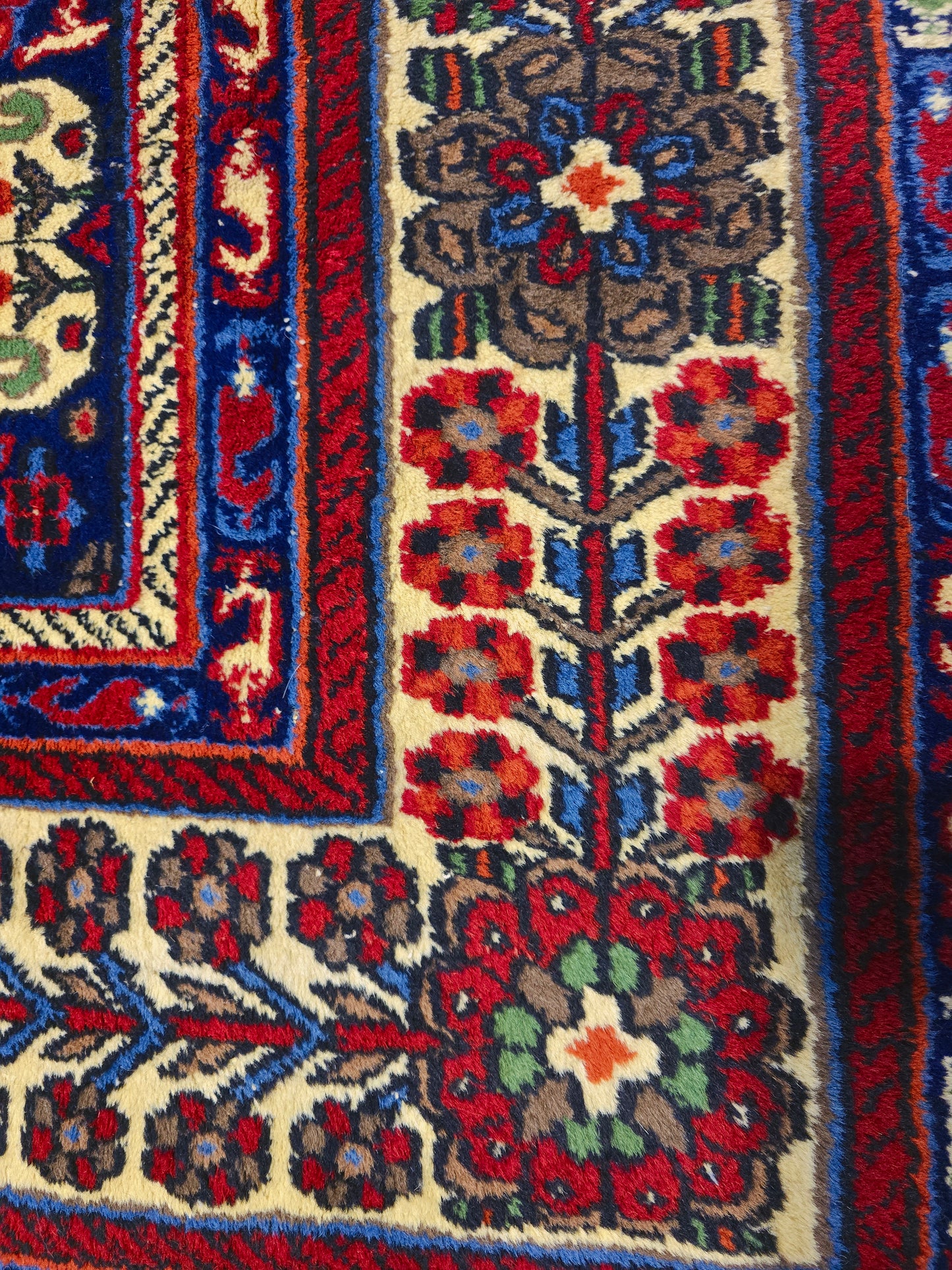 Groot Perzisch Tapijt Shiras 350x250 wollen vloerkleed handgeknoopt