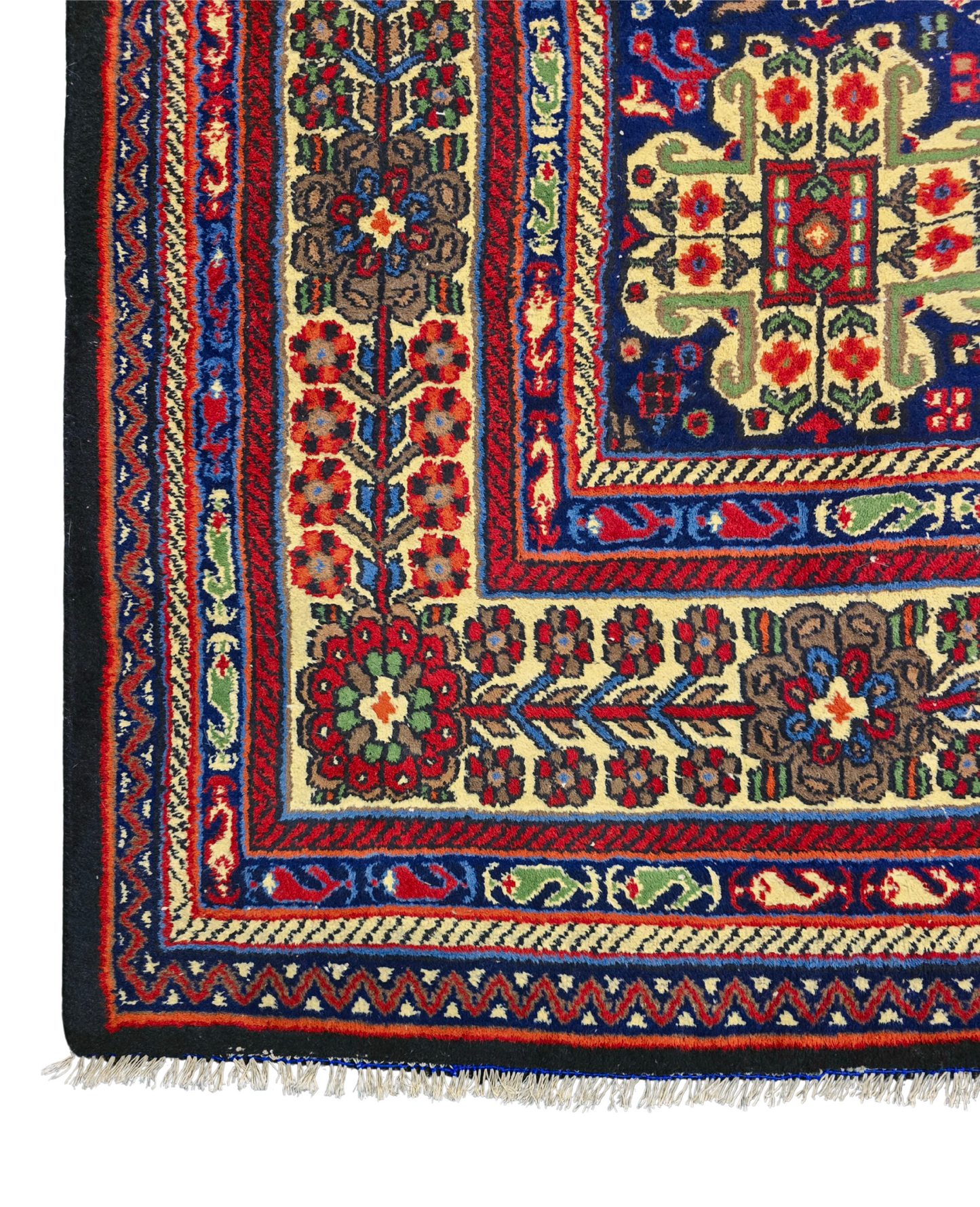 Groot Perzisch Tapijt Shiras 350x250 wollen vloerkleed handgeknoopt