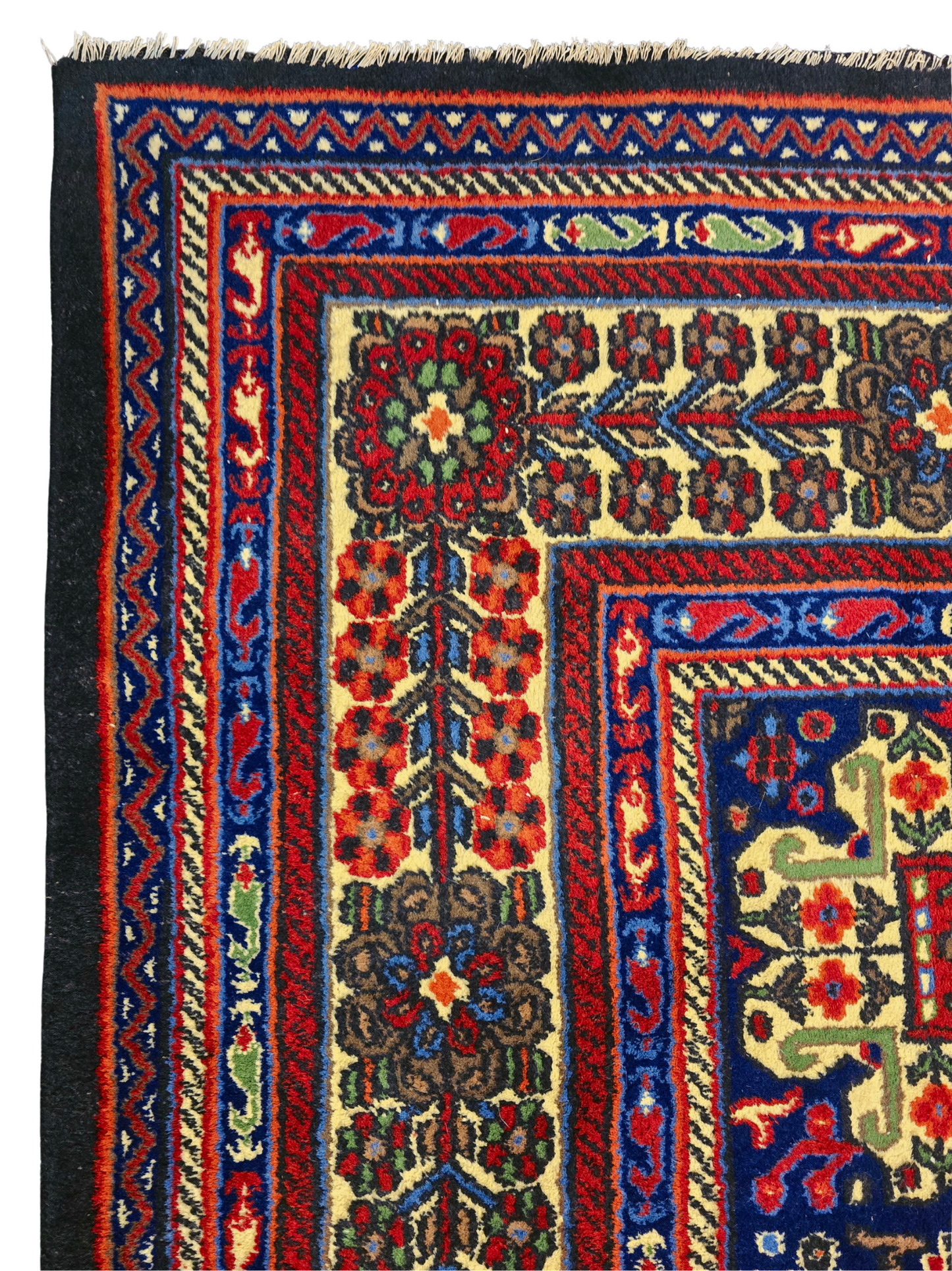 Groot Perzisch Tapijt Shiras 350x250 wollen vloerkleed handgeknoopt