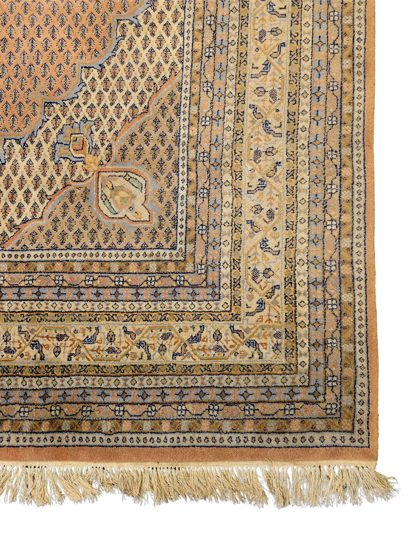 Groot perzisch tapijt Sarough Mir 365x250 wollen vloerkleed handgeknoopt