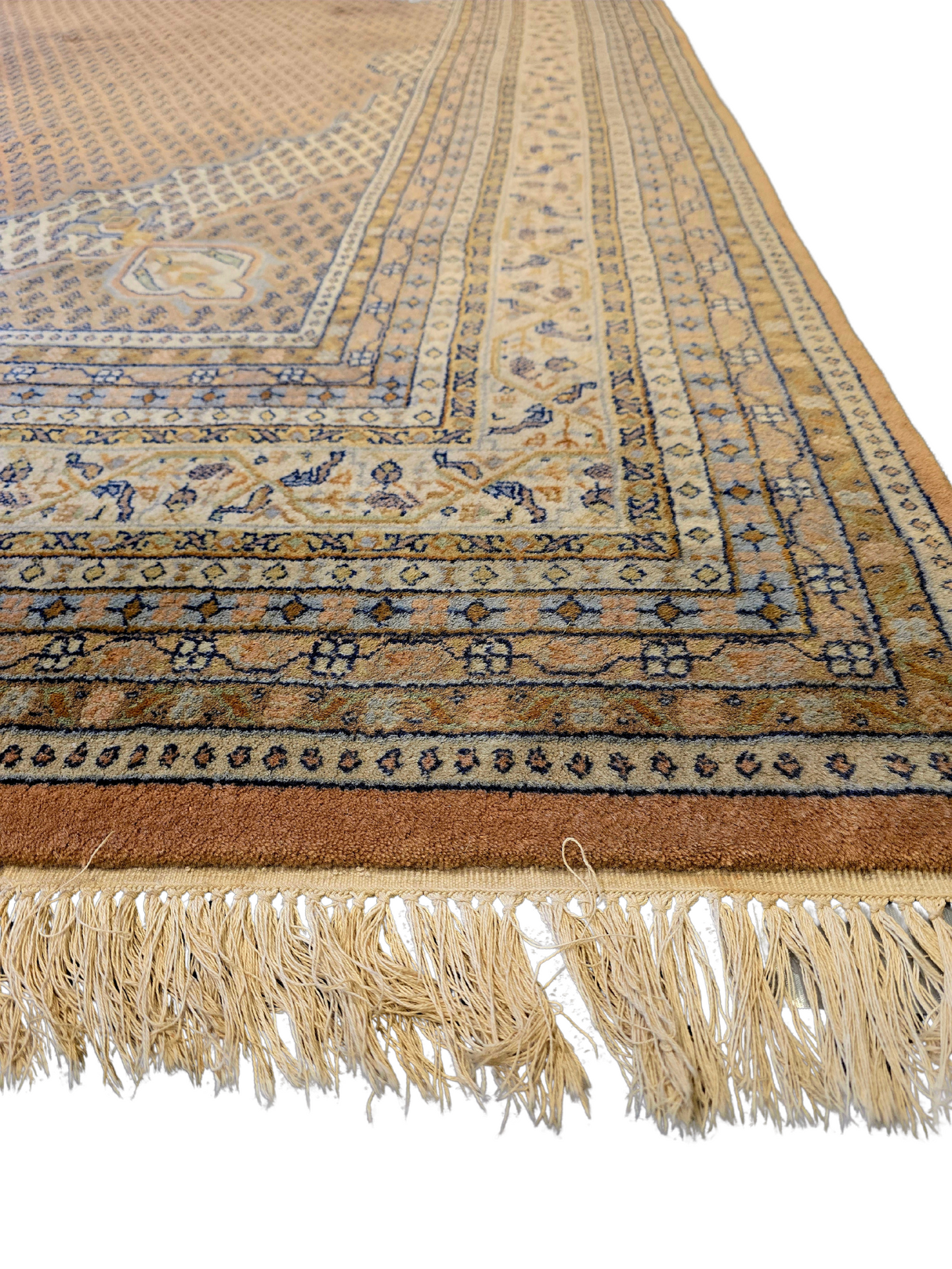 Groot perzisch tapijt Sarough Mir 365x250 wollen vloerkleed handgeknoopt