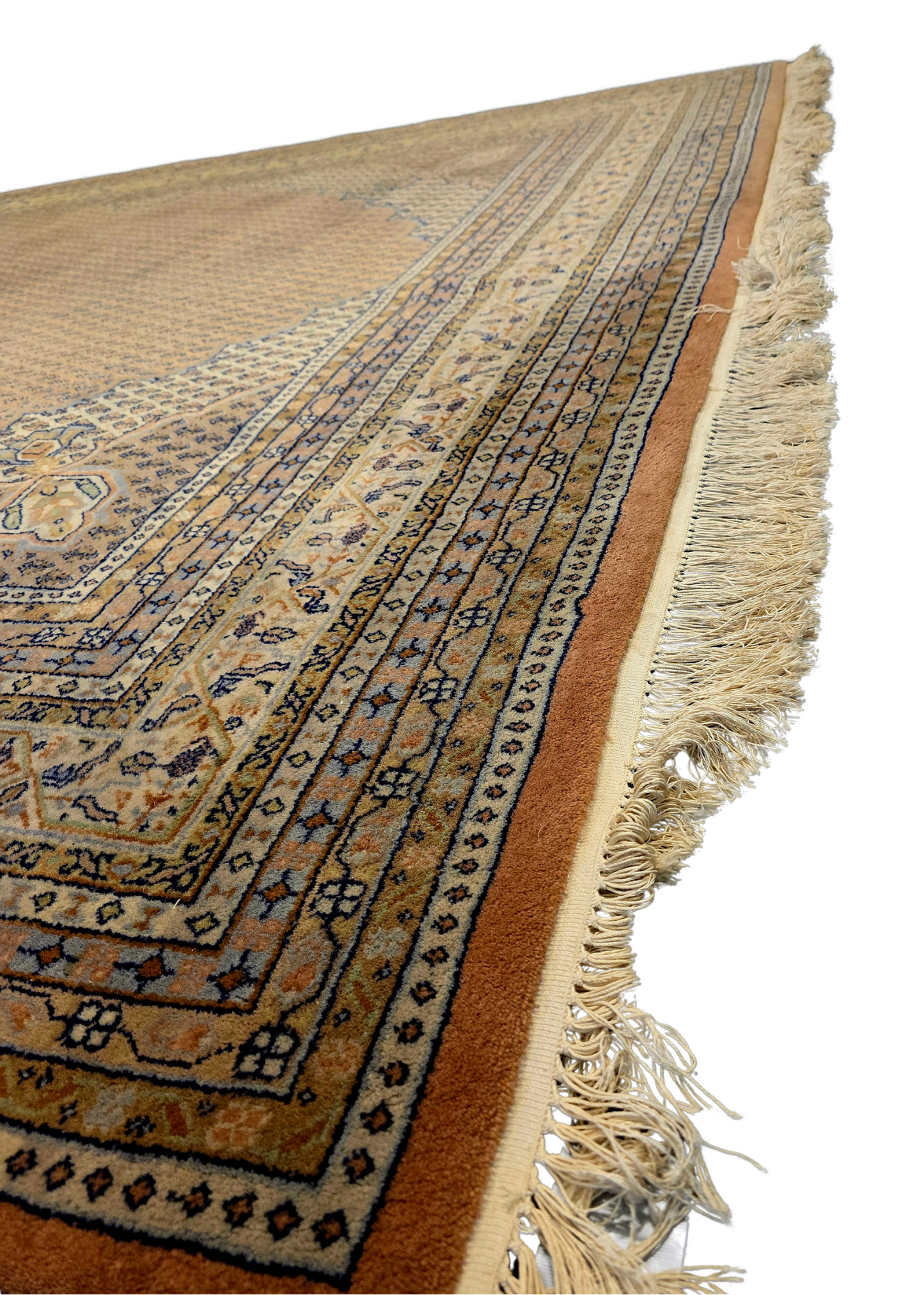 Groot perzisch tapijt Sarough Mir 365x250 wollen vloerkleed handgeknoopt