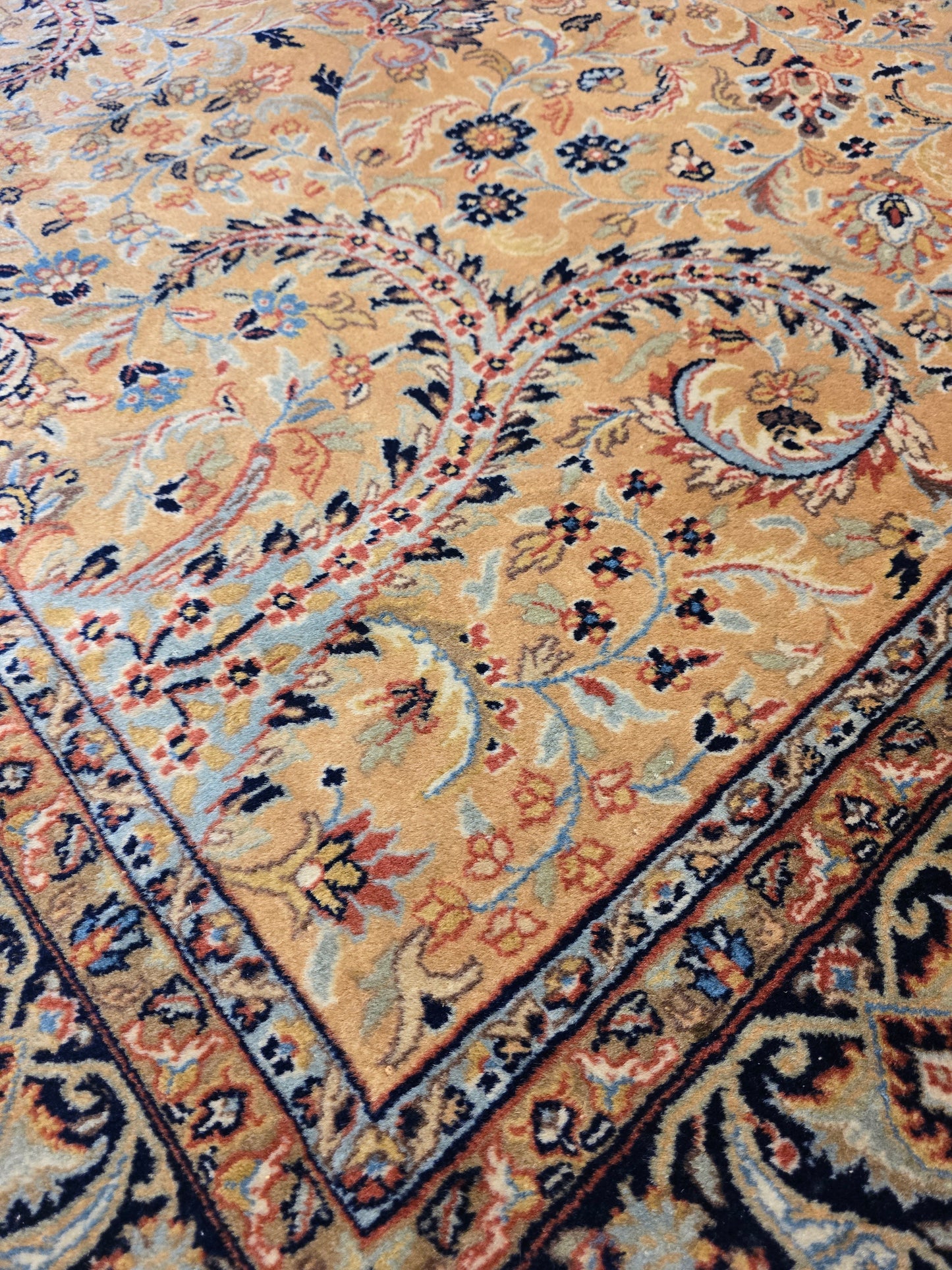 Perzisch Tapijt Kashan 300x200 wollen vloerkleed iran