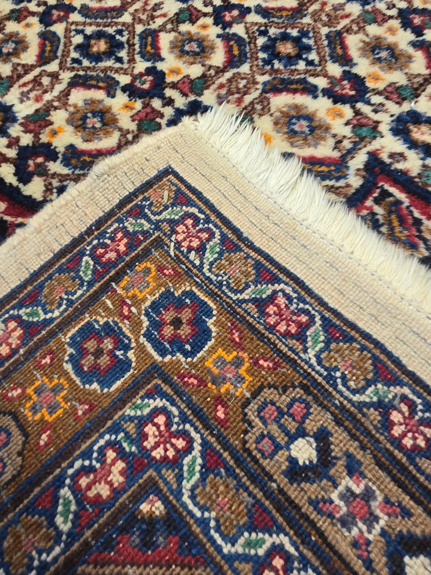 Groot Perzisch tapijt Moud 4x3 wollen vloerkleed handgeknoopt Iran