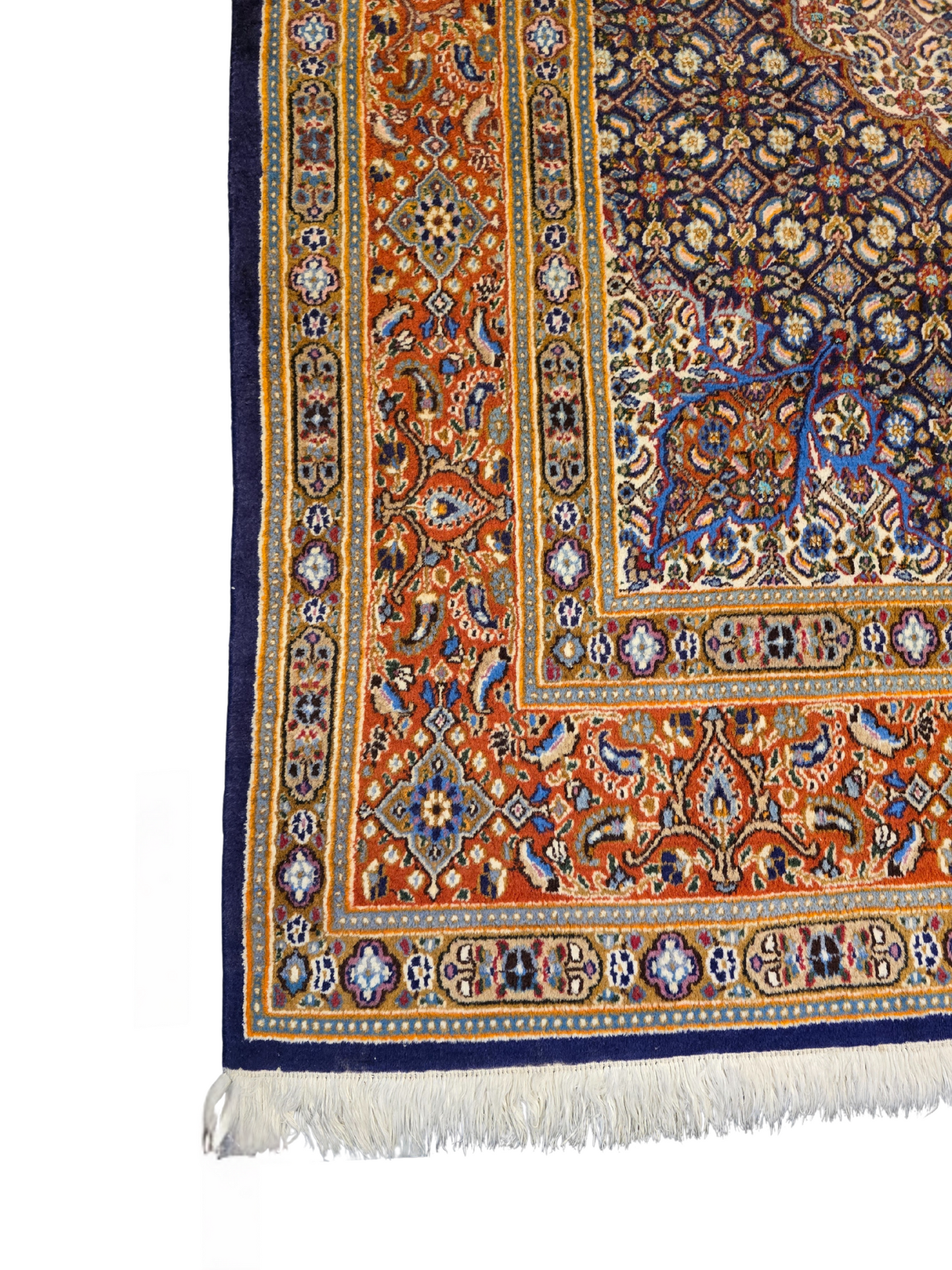 Groot perzisch Tapijt Moud 350x250 wollen vloerkleed iran handgeknoopt