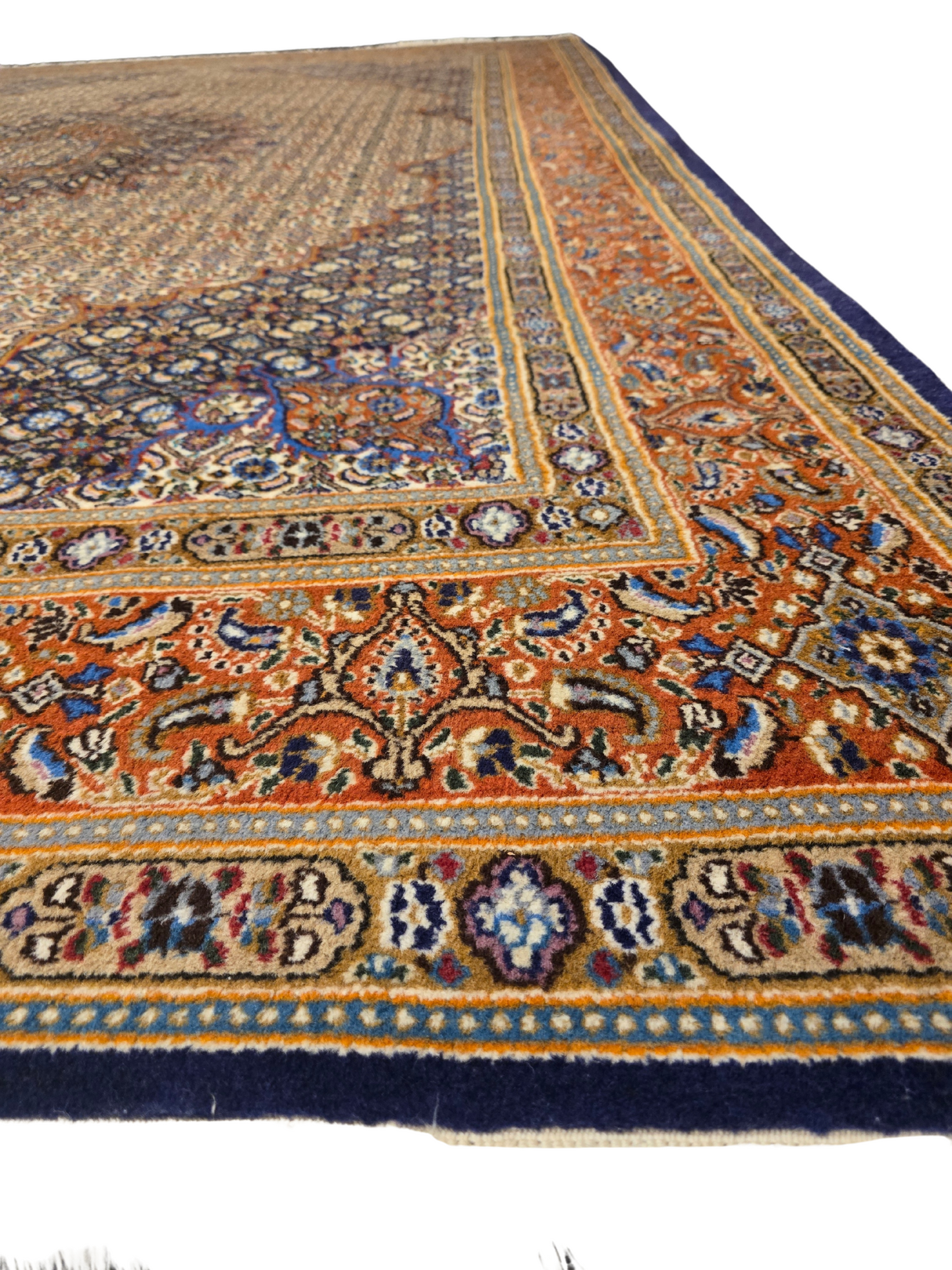 Groot perzisch Tapijt Moud 350x250 wollen vloerkleed iran handgeknoopt