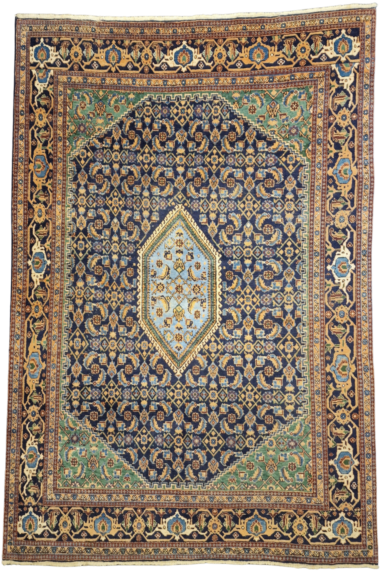 Groot Perzisch Tapijt Ardebil 320x220 wollen vloerkleed handgeknoopt Iran