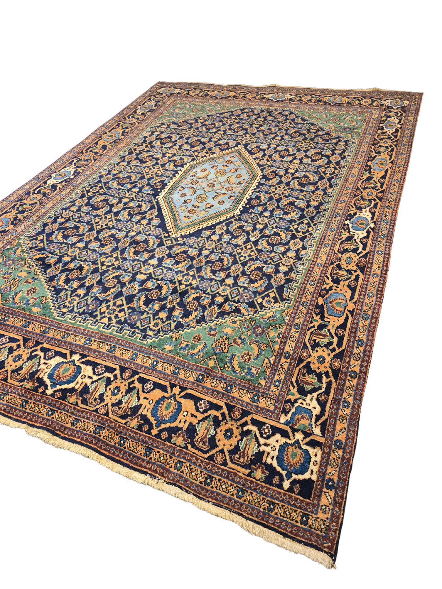 Groot Perzisch Tapijt Ardebil 320x220 wollen vloerkleed handgeknoopt Iran