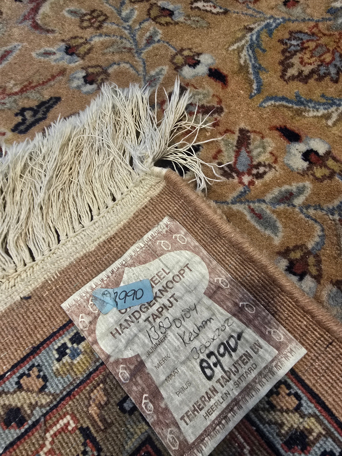 Perzisch Tapijt Kashan 300x200 wollen vloerkleed iran