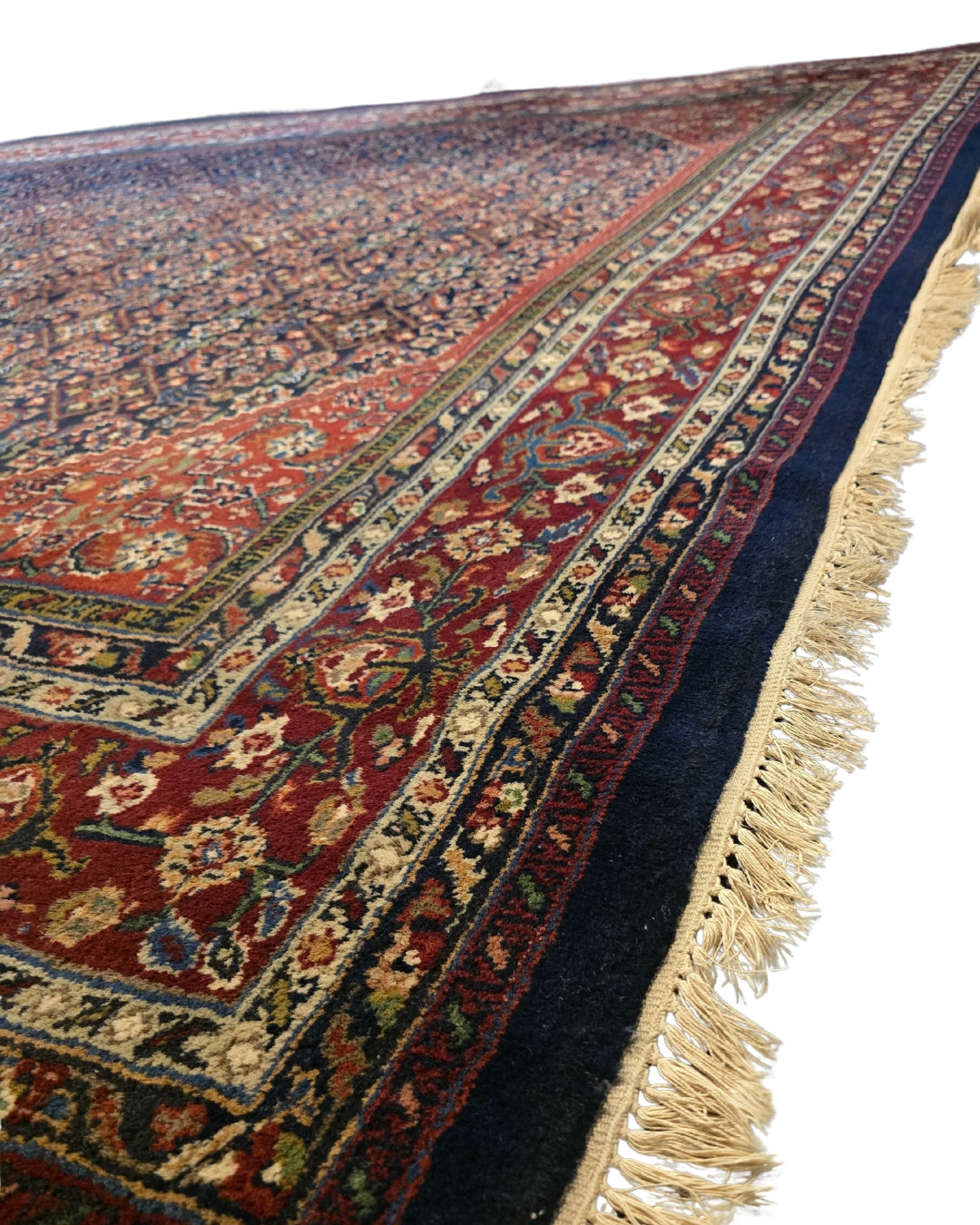 Groot perzisch tapijt Tabriz 360x265 wollen vloerkleed handgeknoopt