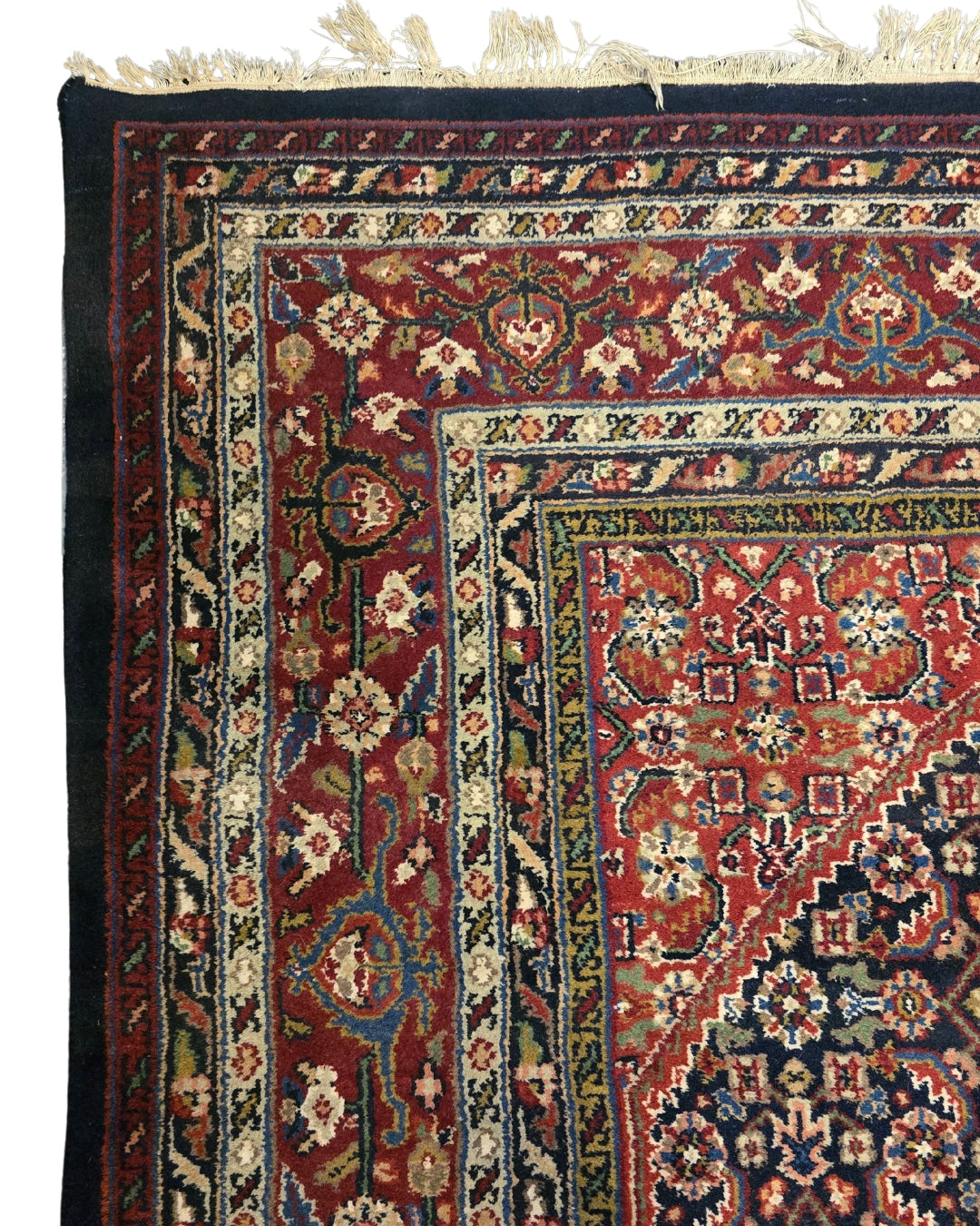 Groot perzisch tapijt Tabriz 360x265 wollen vloerkleed handgeknoopt